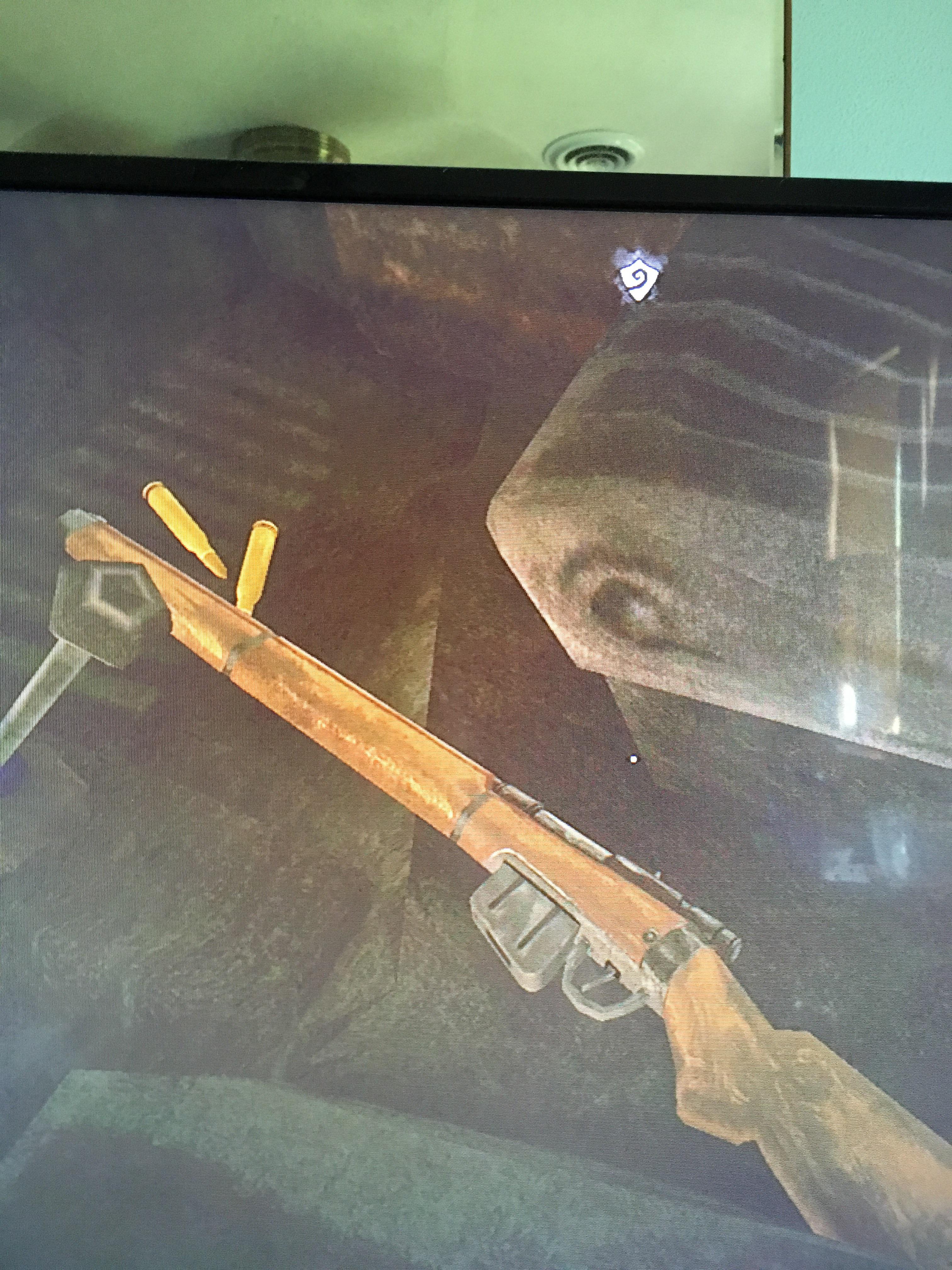 Sorry for the bad quality, but Rifle. In Car. In Milton. thelongdark