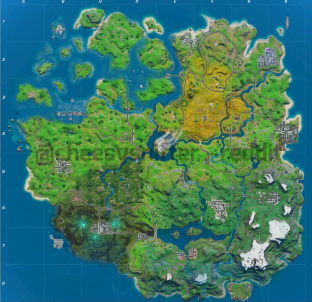 CONCEPT Season 3 Map! FortNiteBR