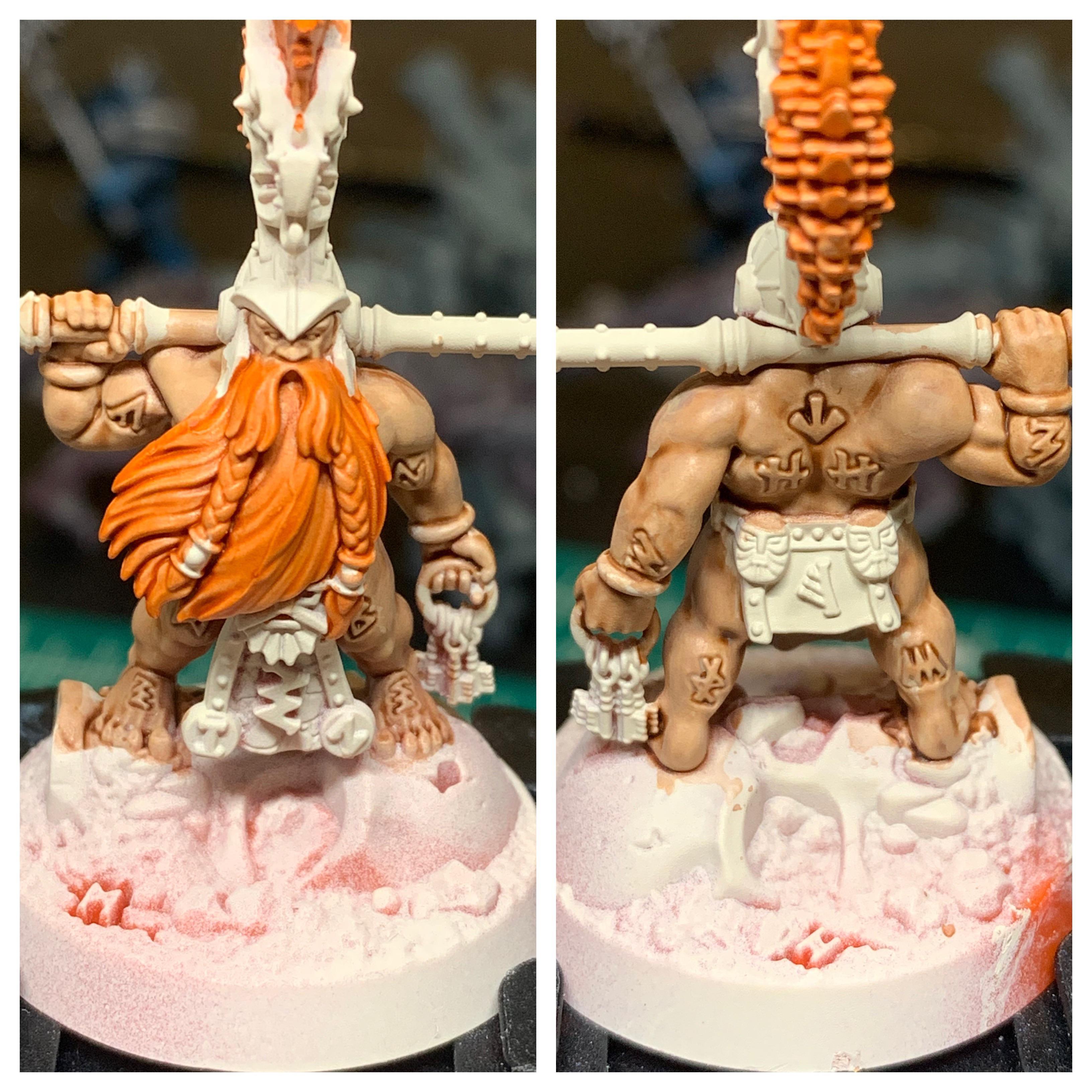 Fyreslayers with Contrast paints r/ageofsigmar