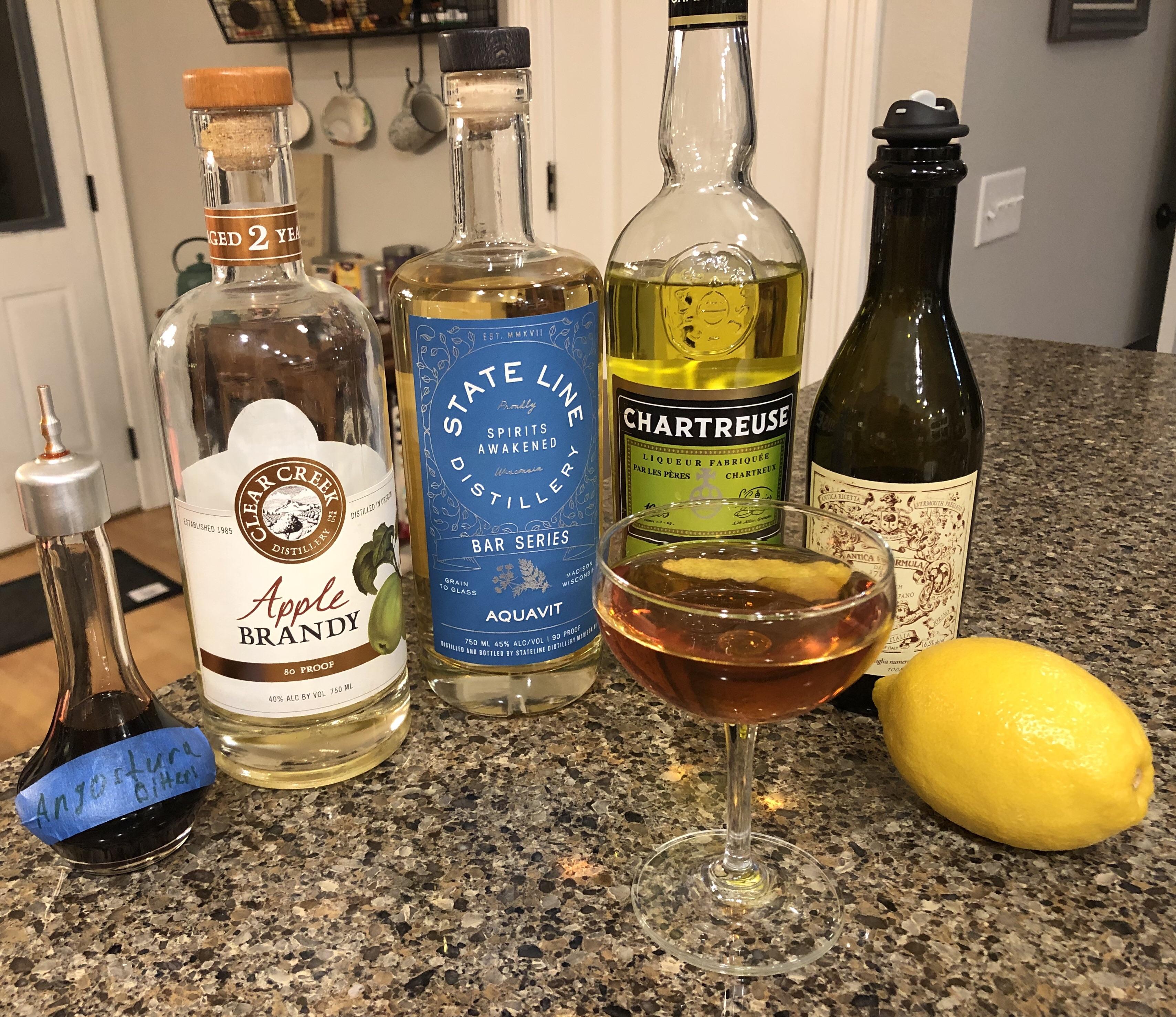 Norwegian Wood cocktails