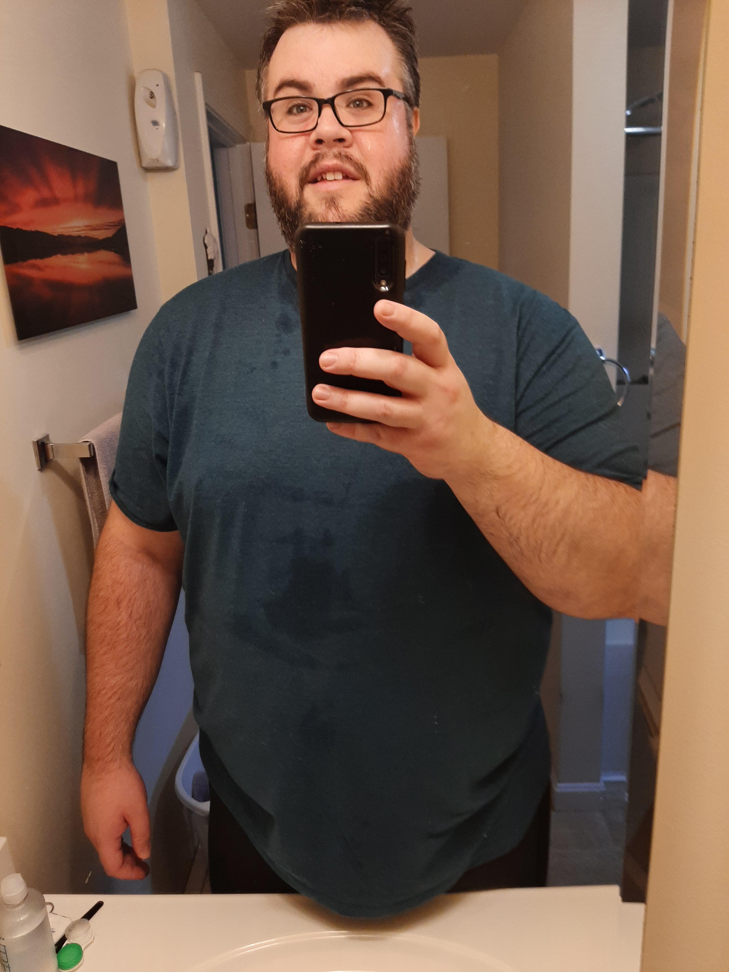 Failed my weight loss journey and gave up. Turns out I was getting half