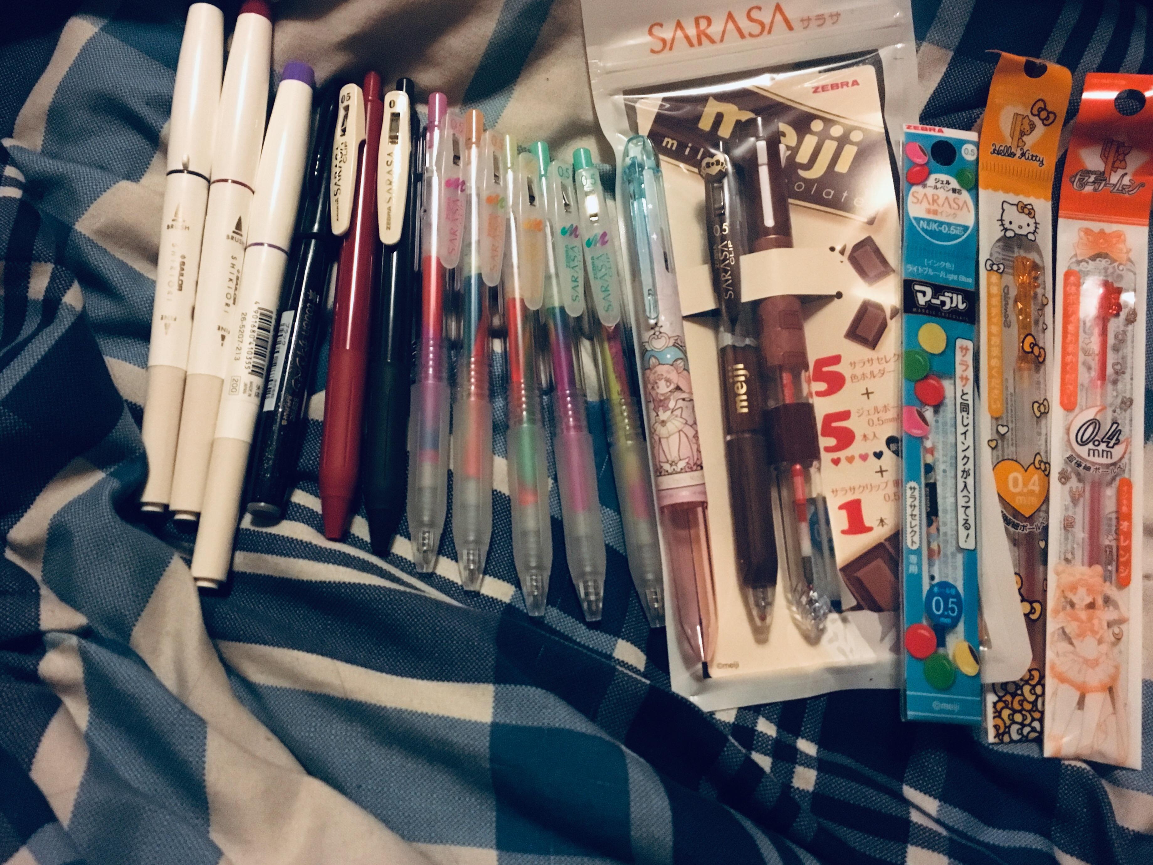 Japanese stationery haul! r/pens