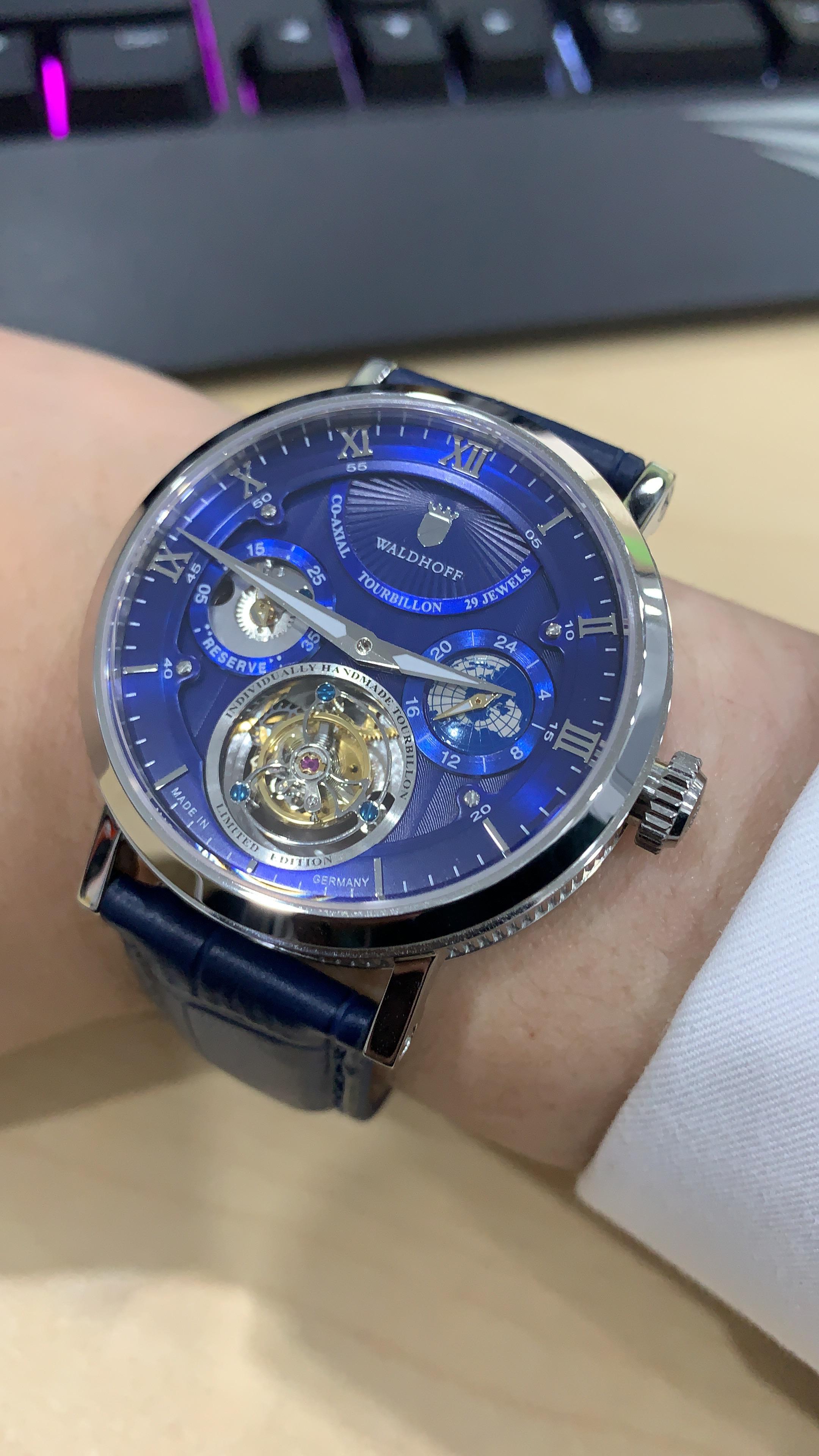 Waldhoff Tourbillon. What do you guys think? r/MicrobrandWatches