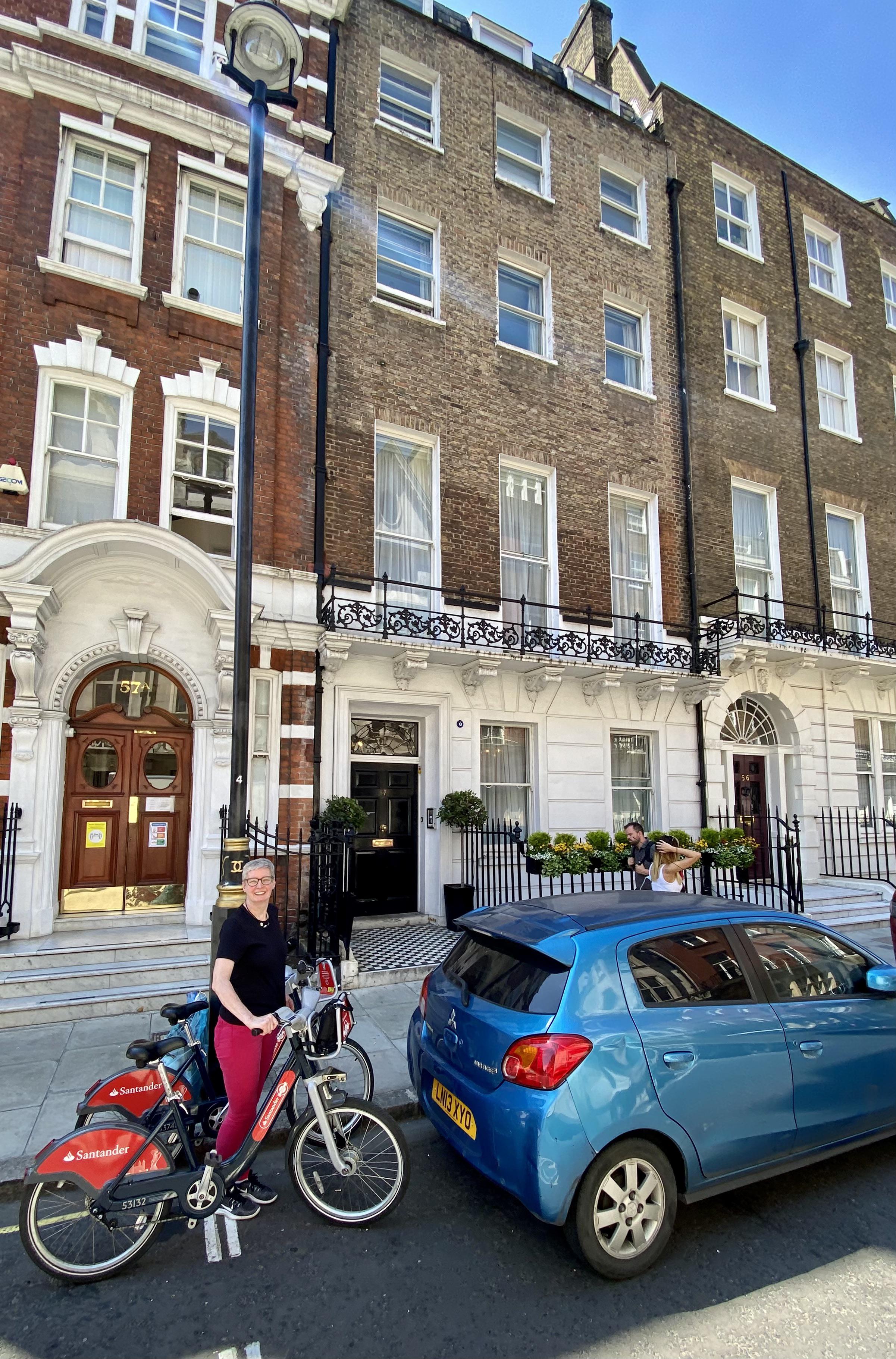 57 Wimpole Street in London. Looks ordinary enough, but, in the