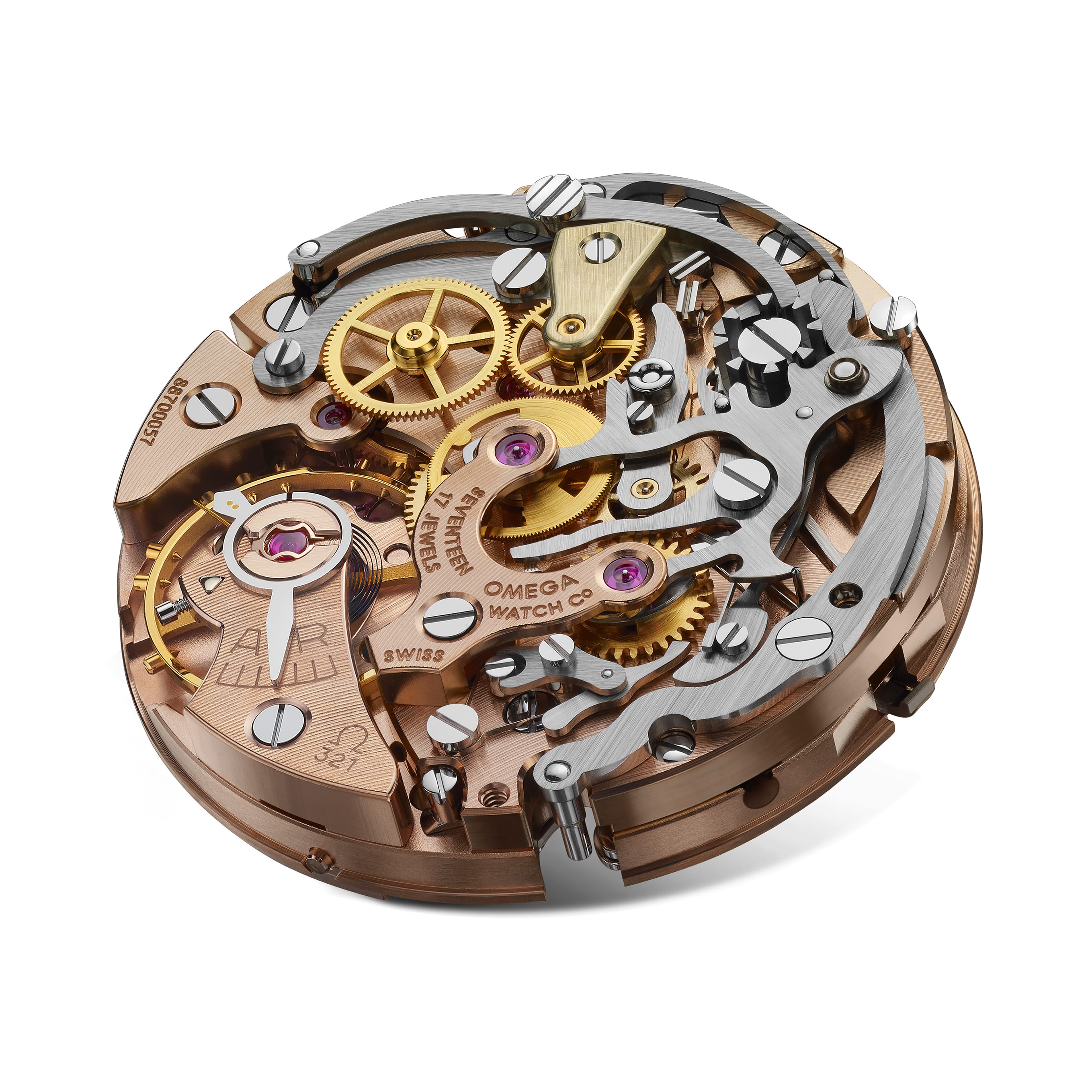 Feast your eyes on the Omega Cal. 321. The first mechanical watch