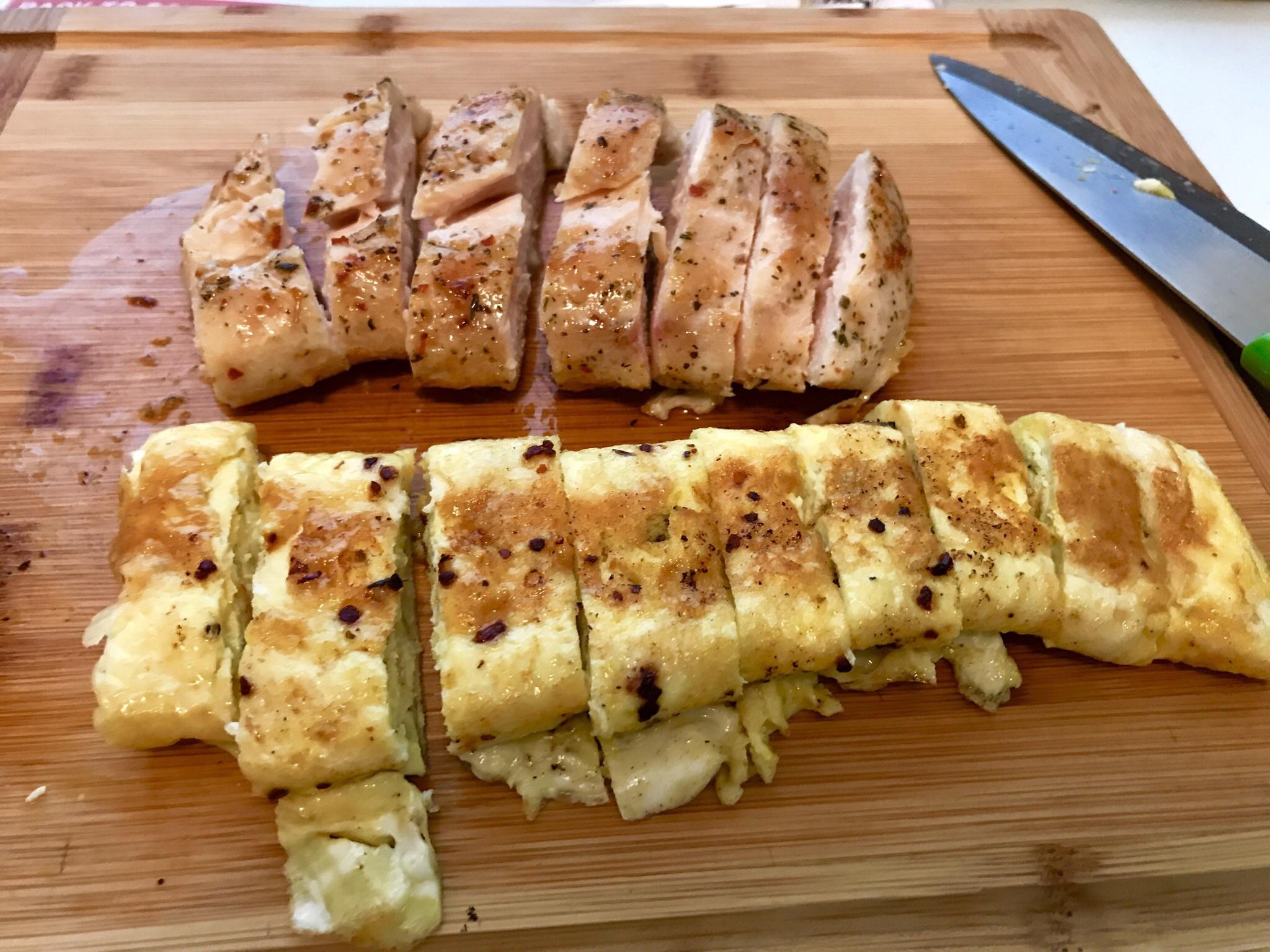 [Homemade] Chicken Breast and Eggs r/food