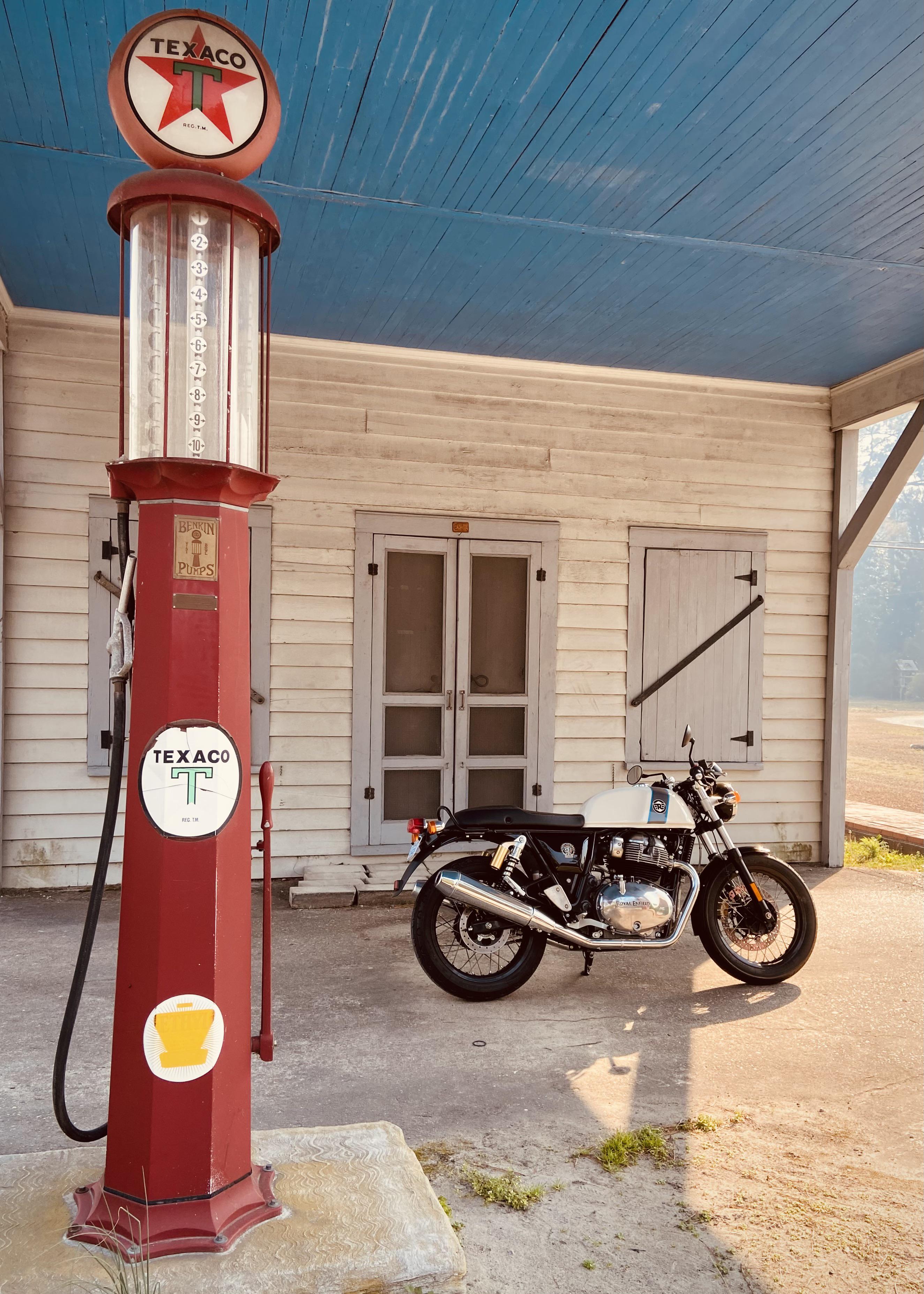 [Oldtimey gas station complete] Post a picture of your bike near a