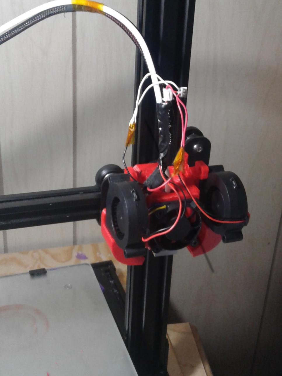 Best cura slicer settings for 0.4 extruder dual part cooling fan CR10