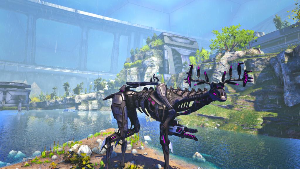 Tamed my first Strider! Haven't thought of a name for it yet. ARK