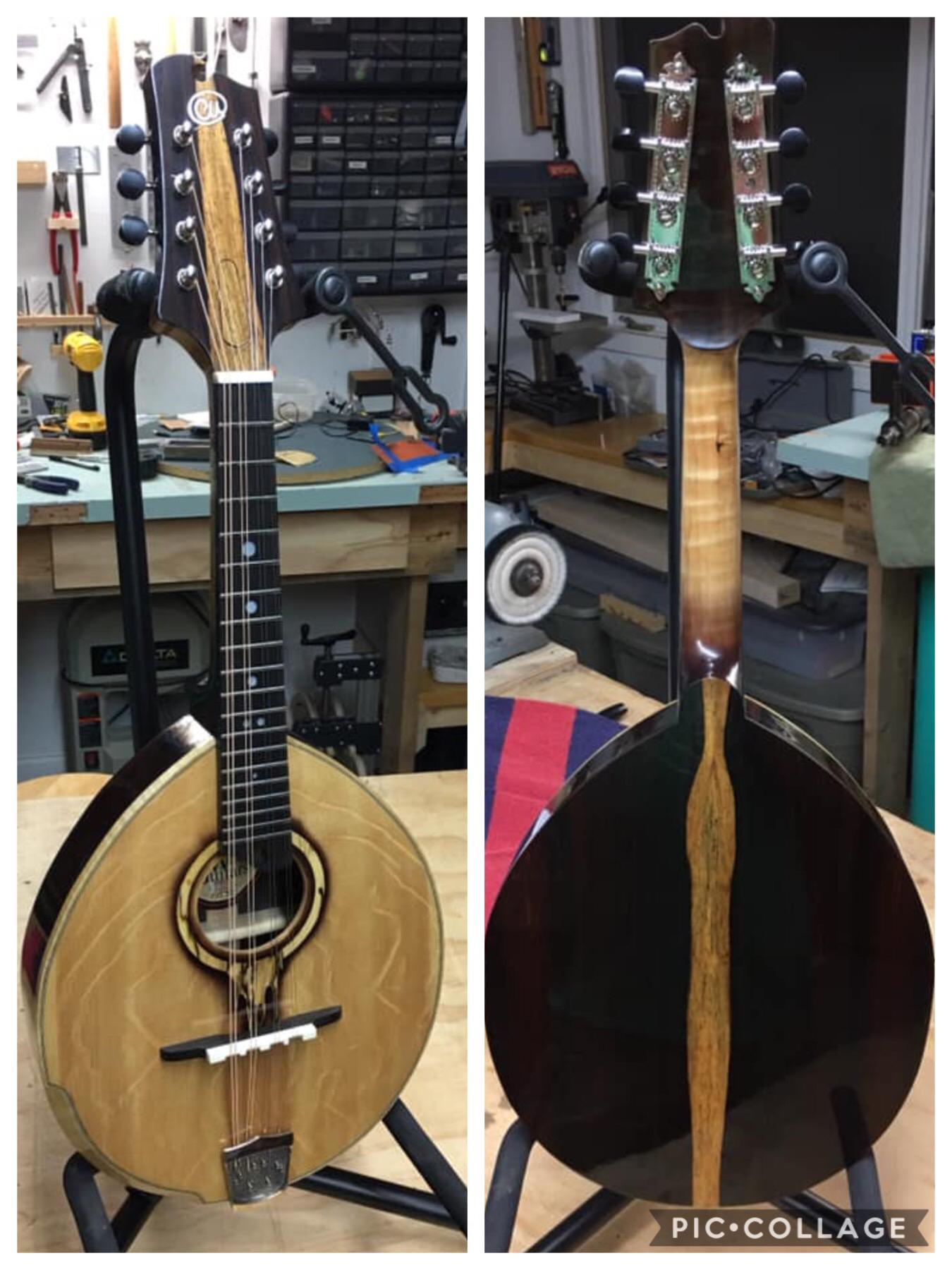 My custom mandolin is finished! r/mandolin