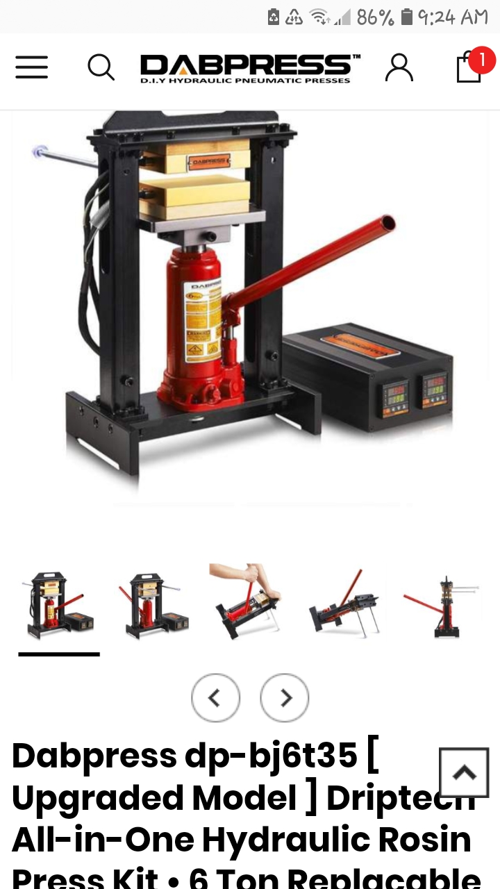 Best personal rosin press for around 500?? Was thinking on the 6ton dabpress for 469 but im