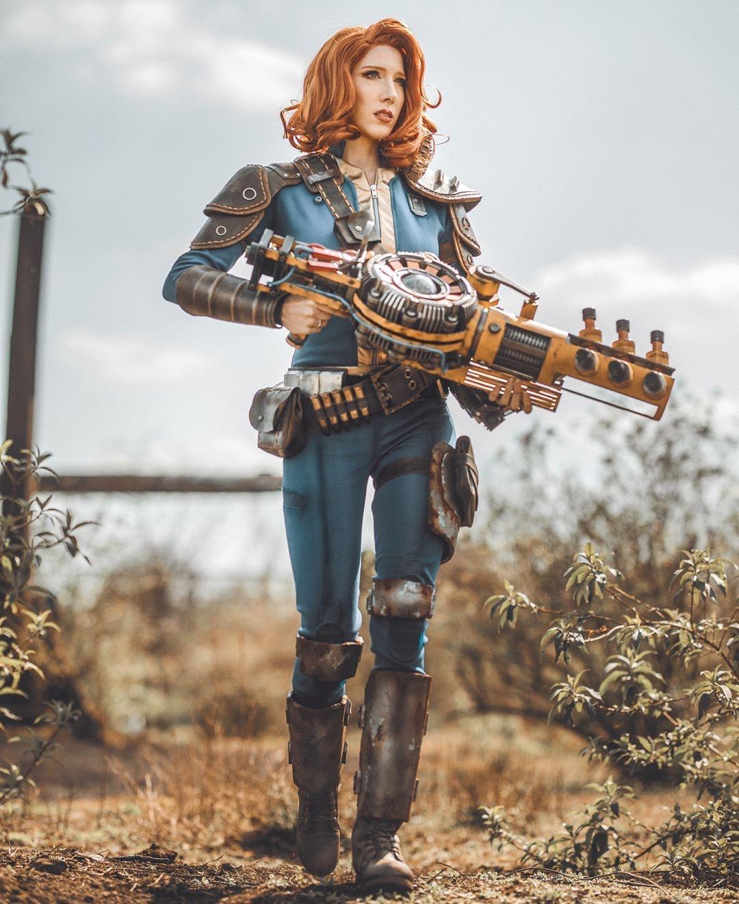 Fallout 76 cosplay by lightning cosplay r/cosplaygirls
