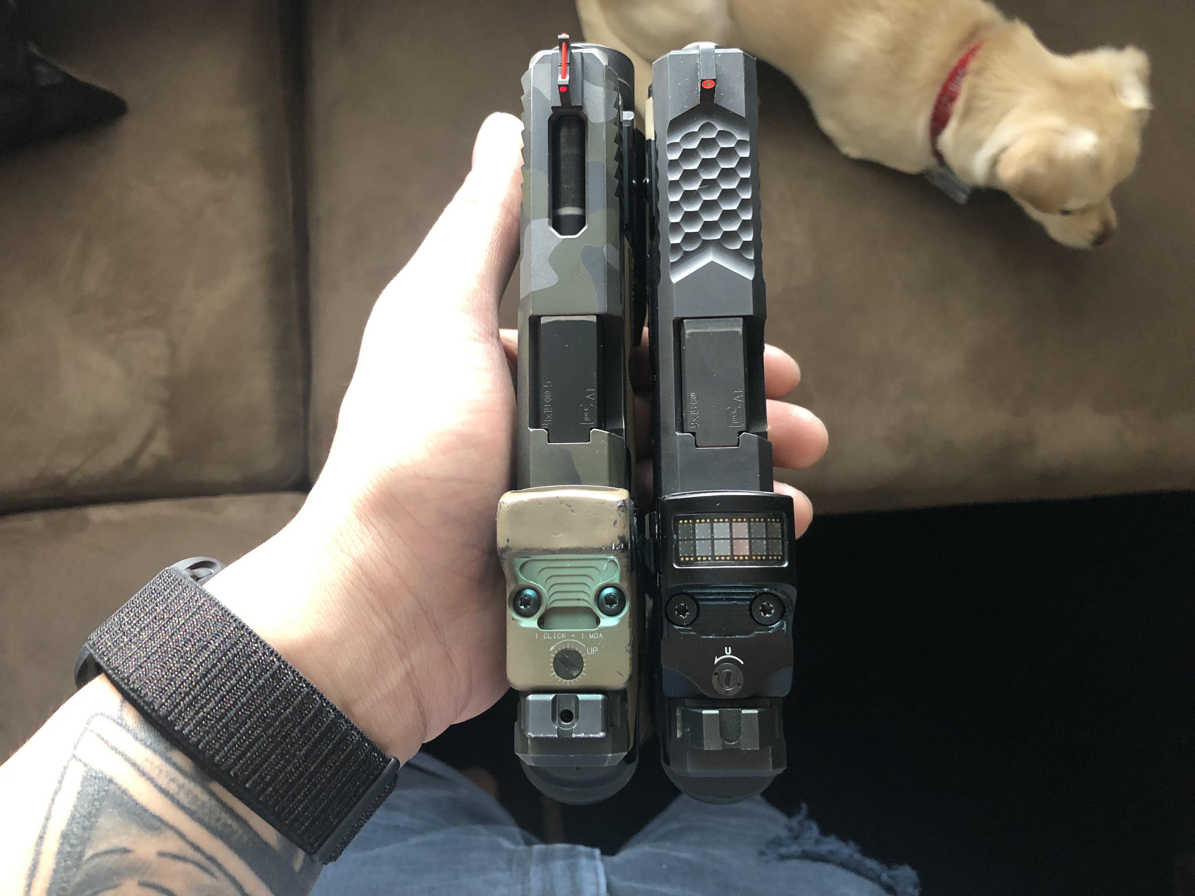 The same, but different, but the same. (RMR VS 507c) r/Glocks