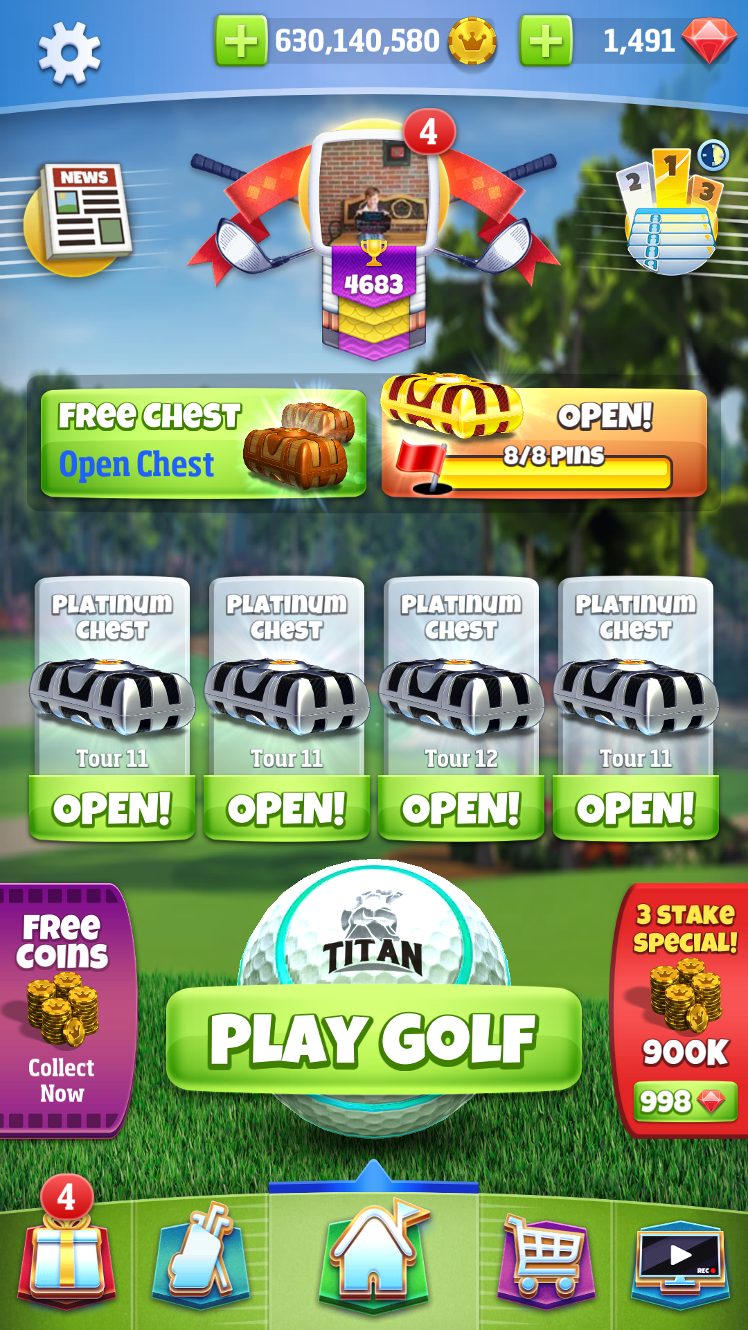 Took FOREVER to do but finally ready to open these PLATINUM CHESTS r