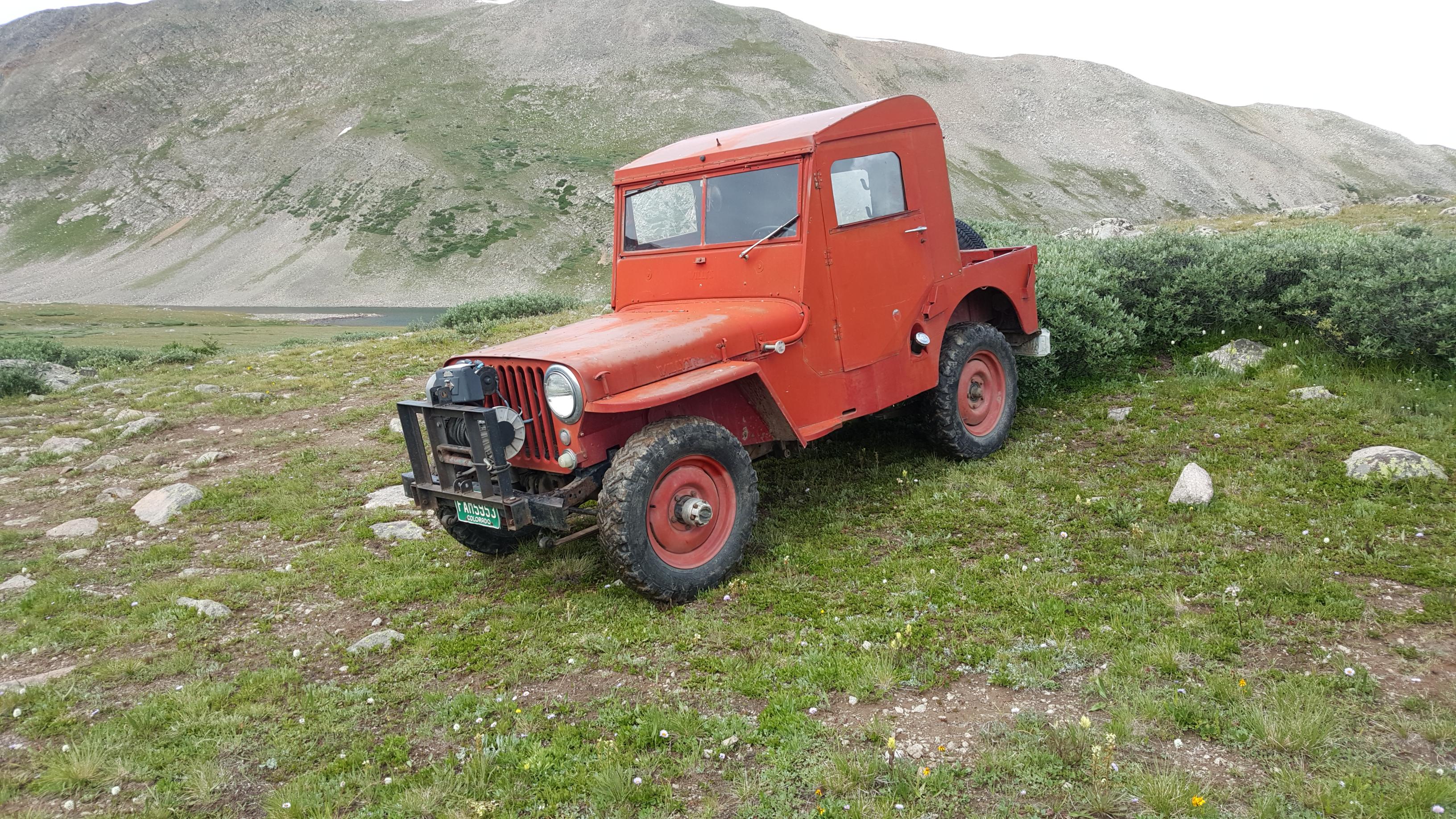 Saw his old jeep driving through tincup pass CO r/Jeep