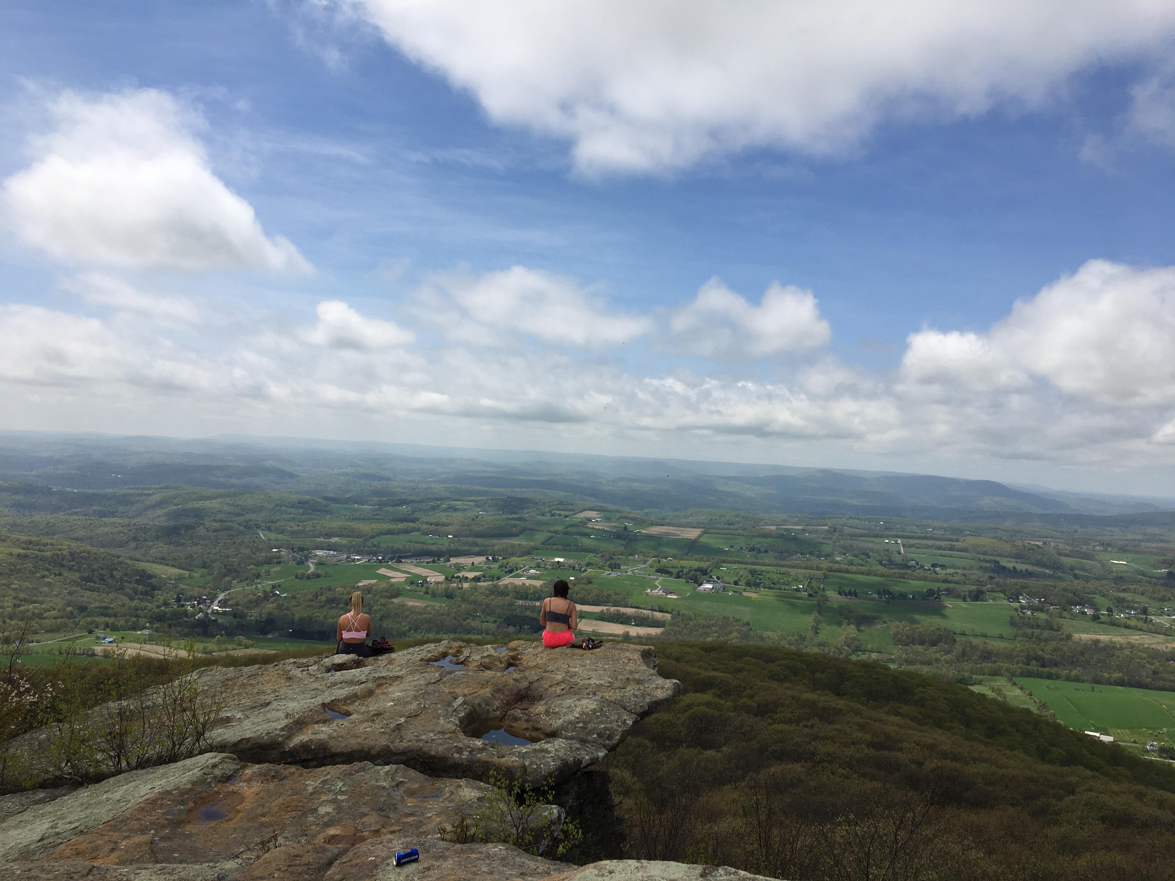 [Bald Mountain, Newton, Pennsylvania] Tough hike but worth the view