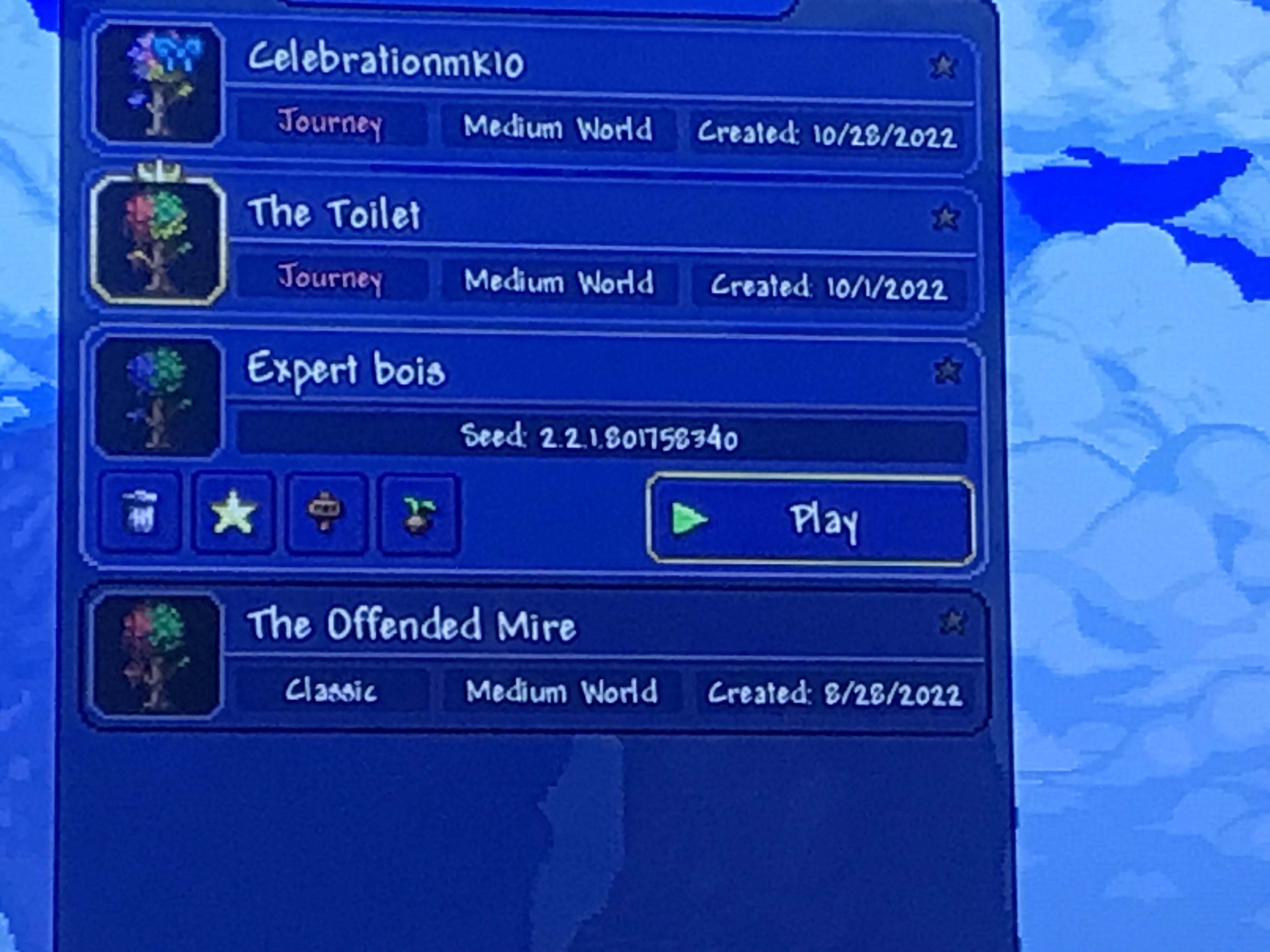 Yo anyone know some good premech boss mage weapons in console terraria