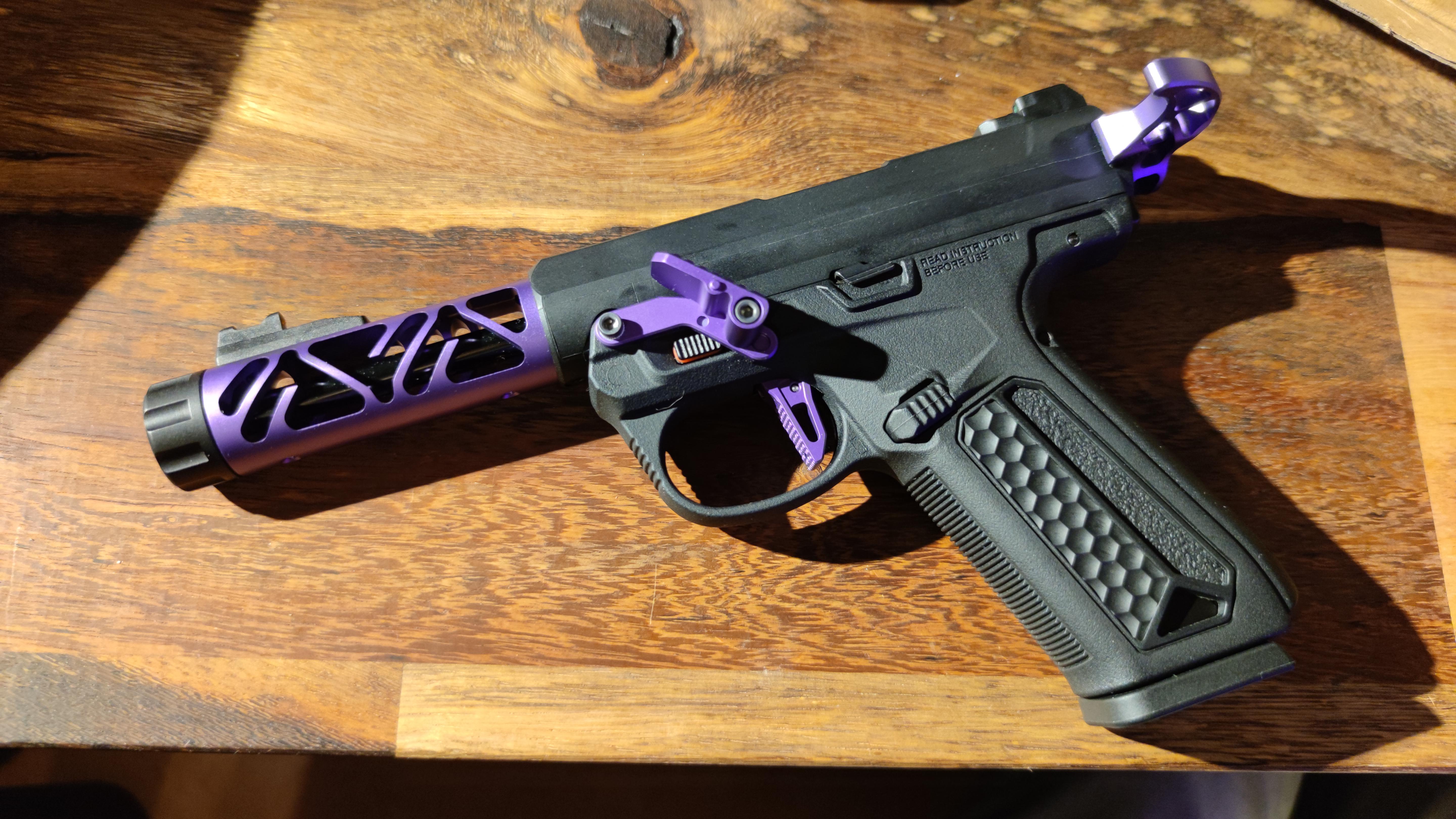 My AAP01 wirh custom Parts made by Narcos Airsoft, what do you think