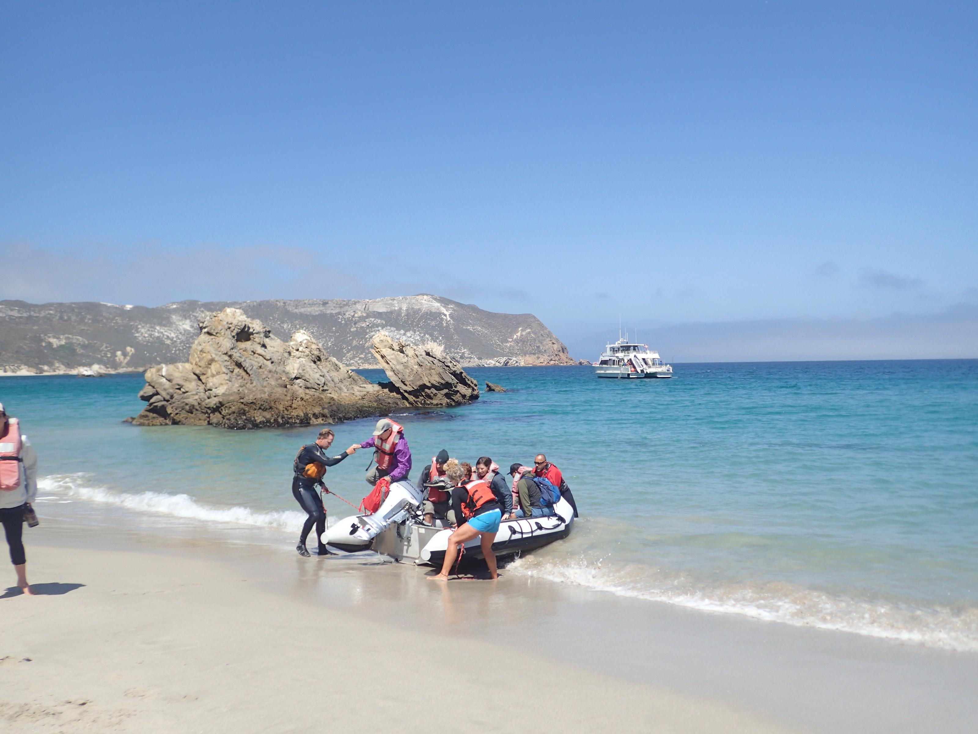 Drop off at San Miguel Island, Channel Islands National Park r/camping