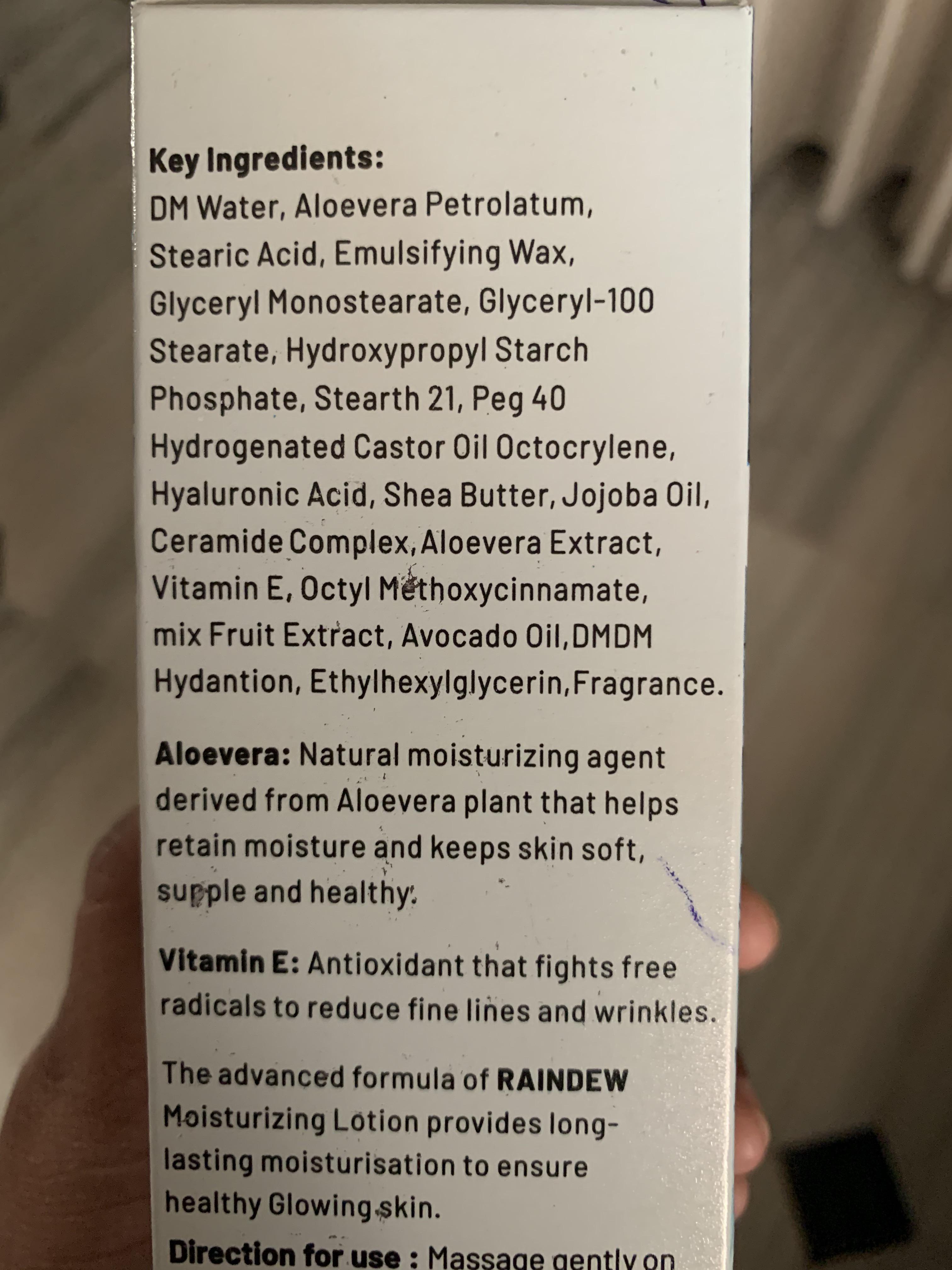 Thoughts on the ingredients on this moisturiser? I read about DMDM