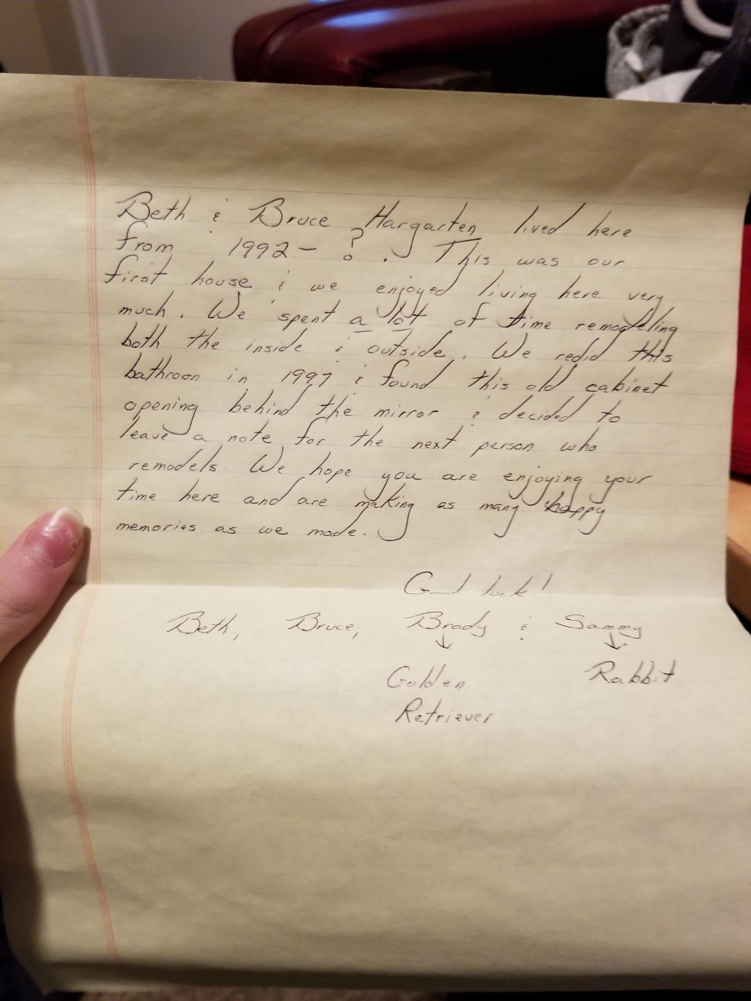 I just found this in an old medicine behind a mirror, while