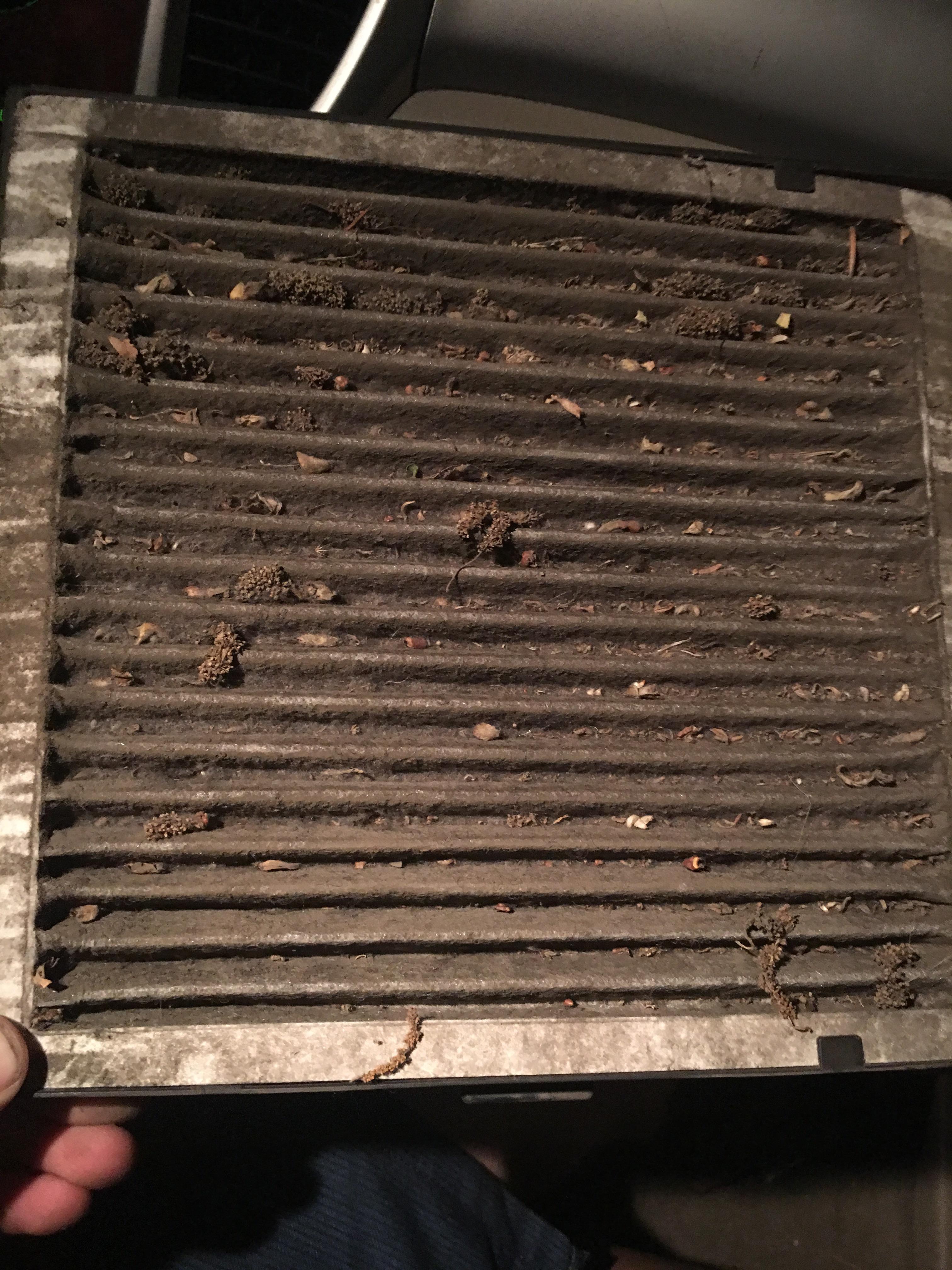 Cabin filter hasn’t been replaced in about 14 years,about 180,00 miles
