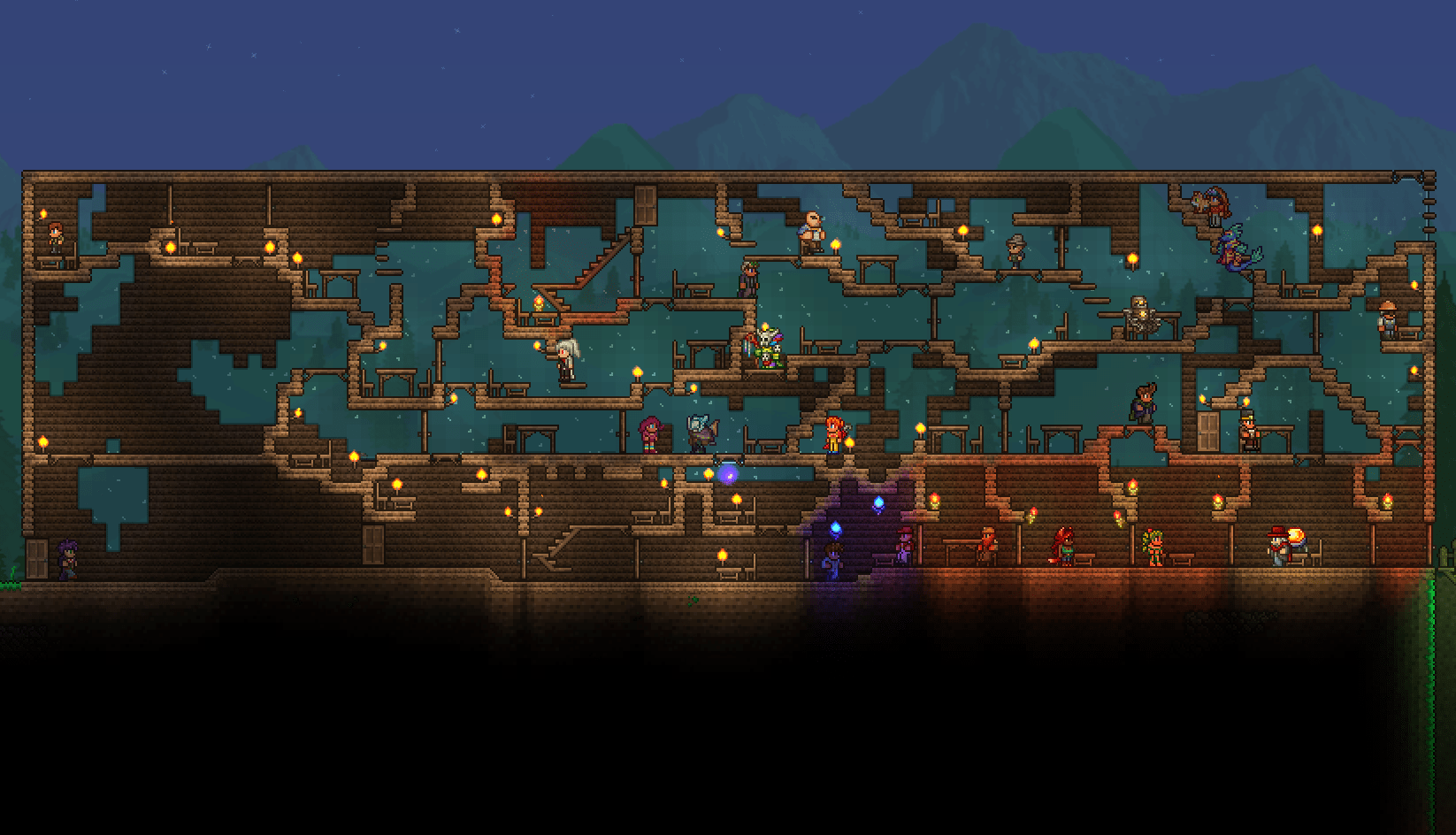 Rate my new Terraria house r/Terraria