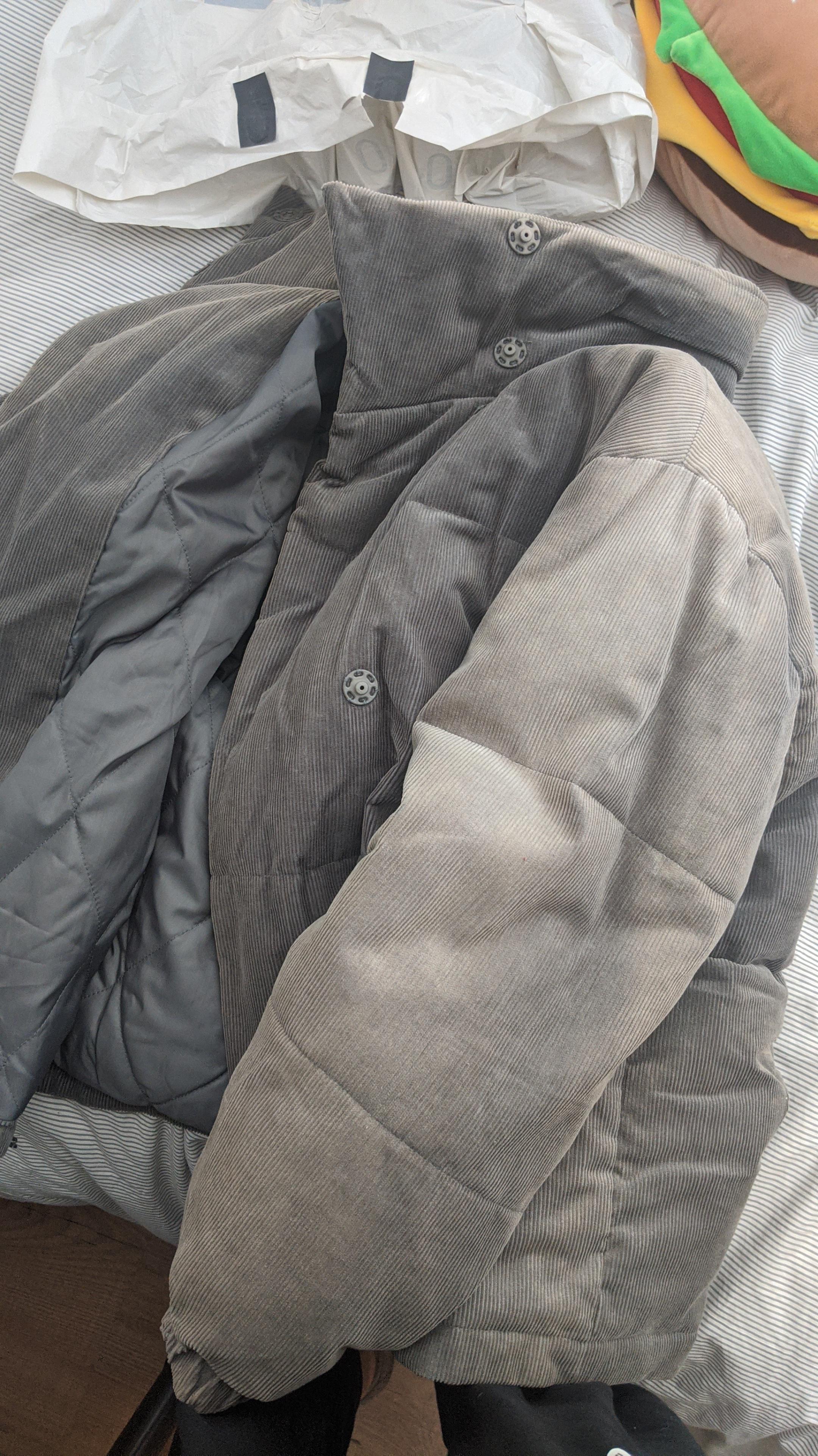 possible to save this corduroy jacket via dying?? absolutely love it