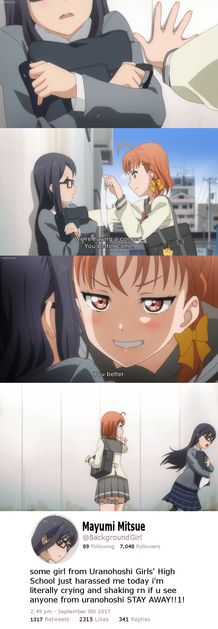 Highpressure sales tactics never work! r/Otonokizaka