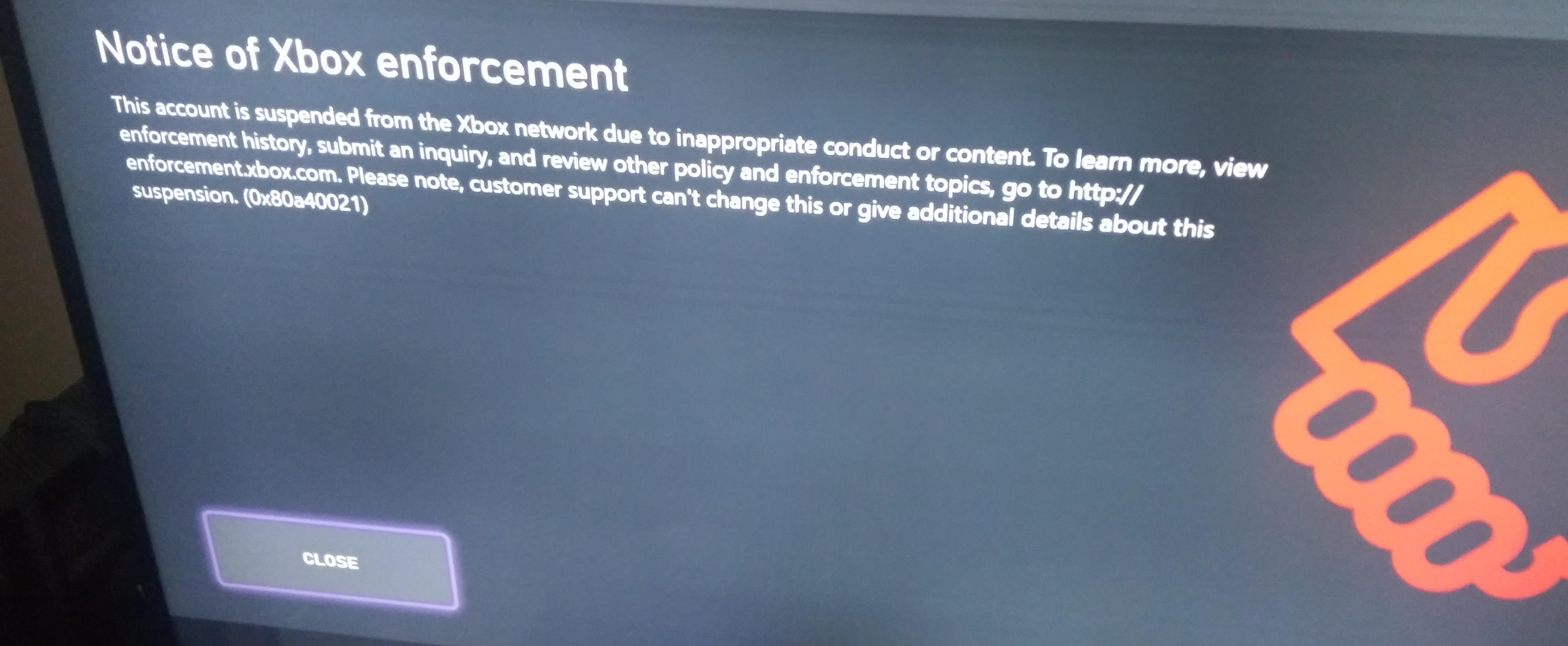 permanent or temporary suspension? r/XboxSupport