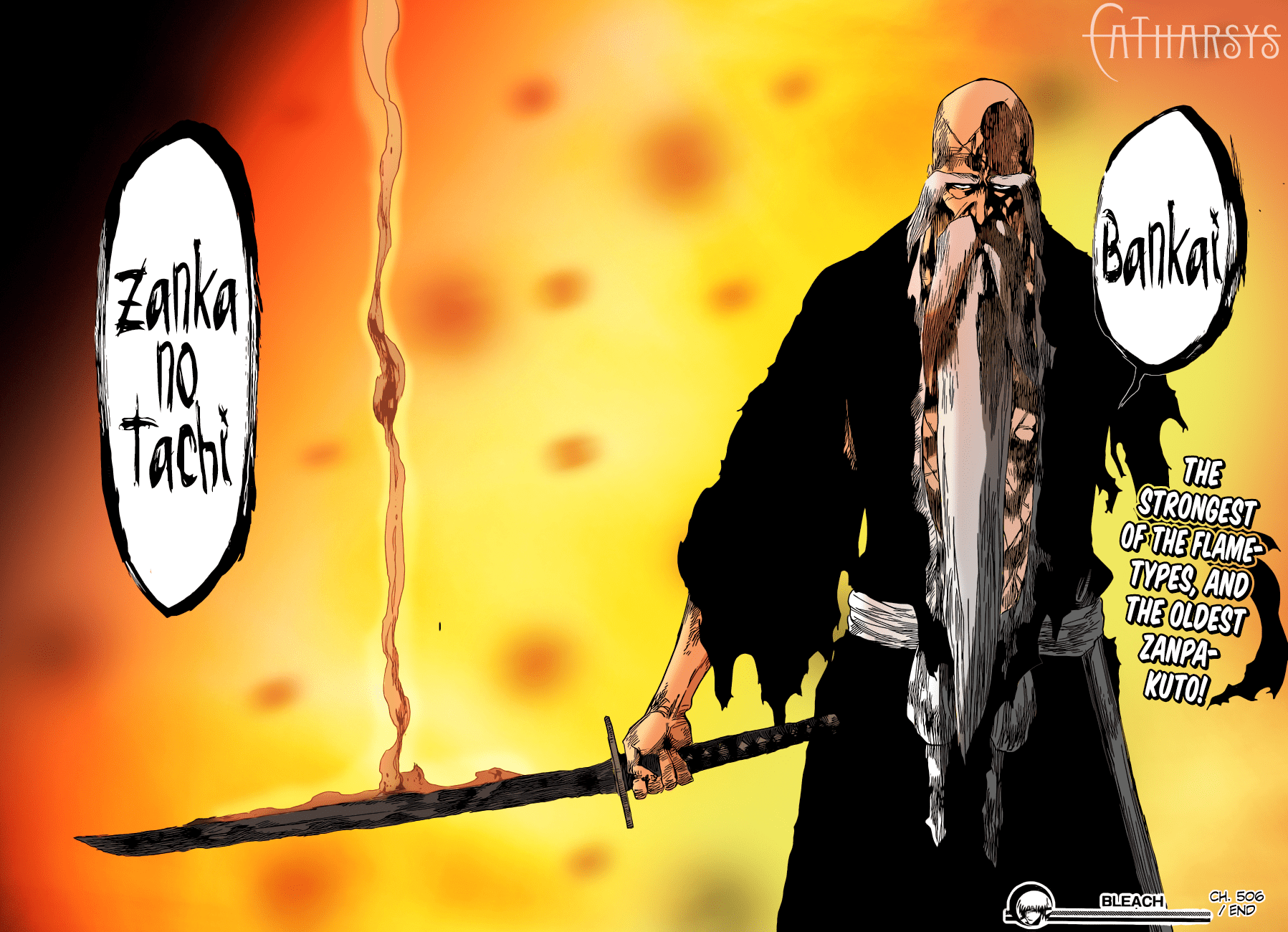 Captain Commander! Colored by me! r/bleach