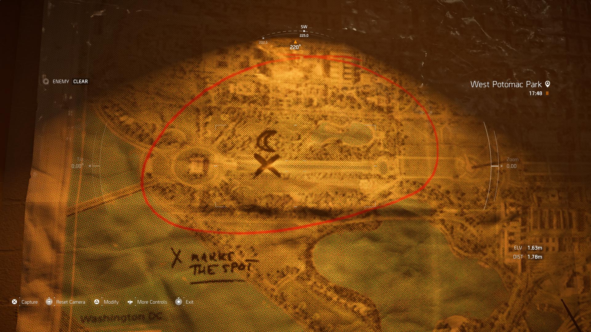 X Marks The Spot Map