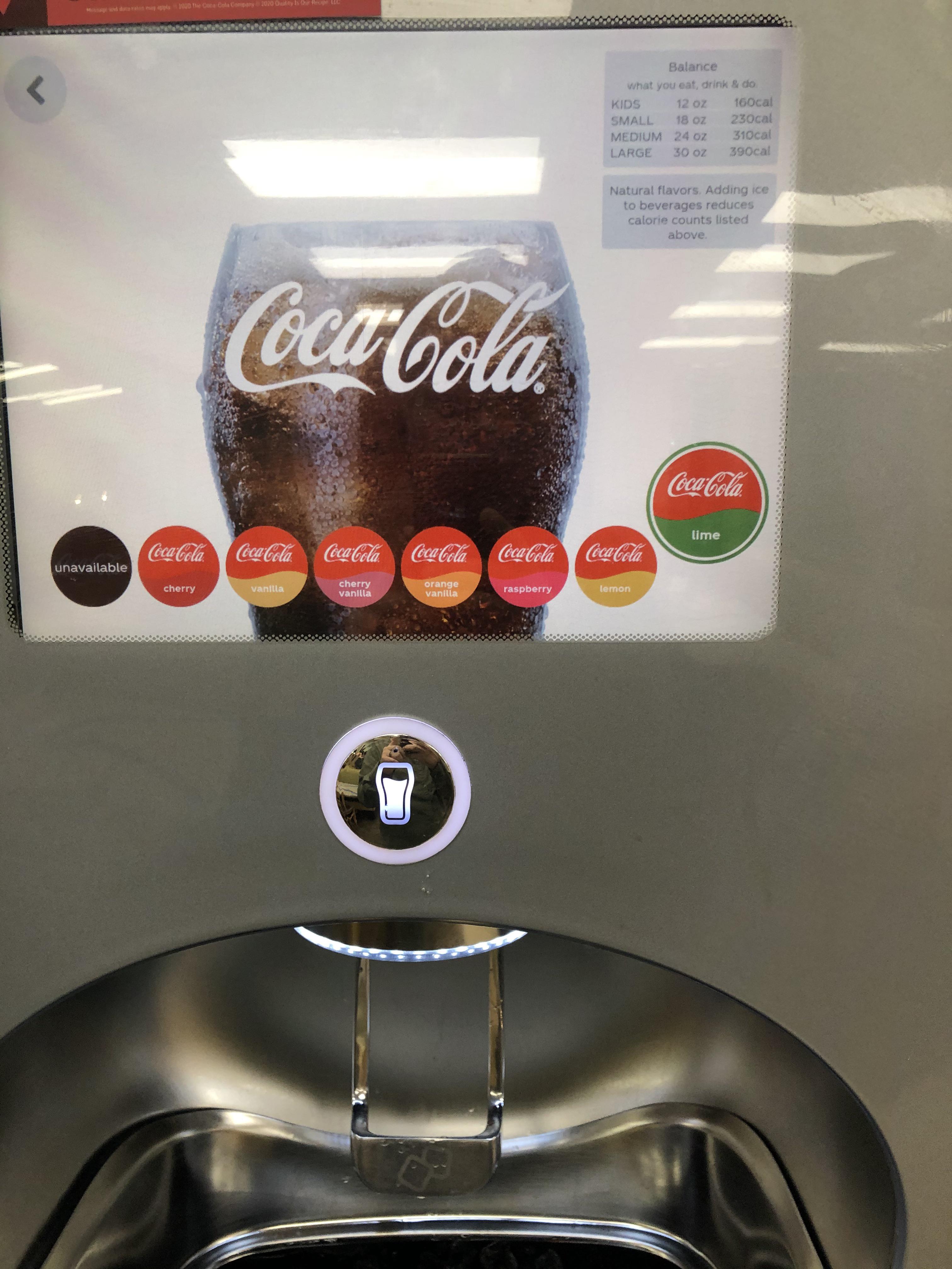 Wendy’s has every flavor of coke... except regular r/UberEATS