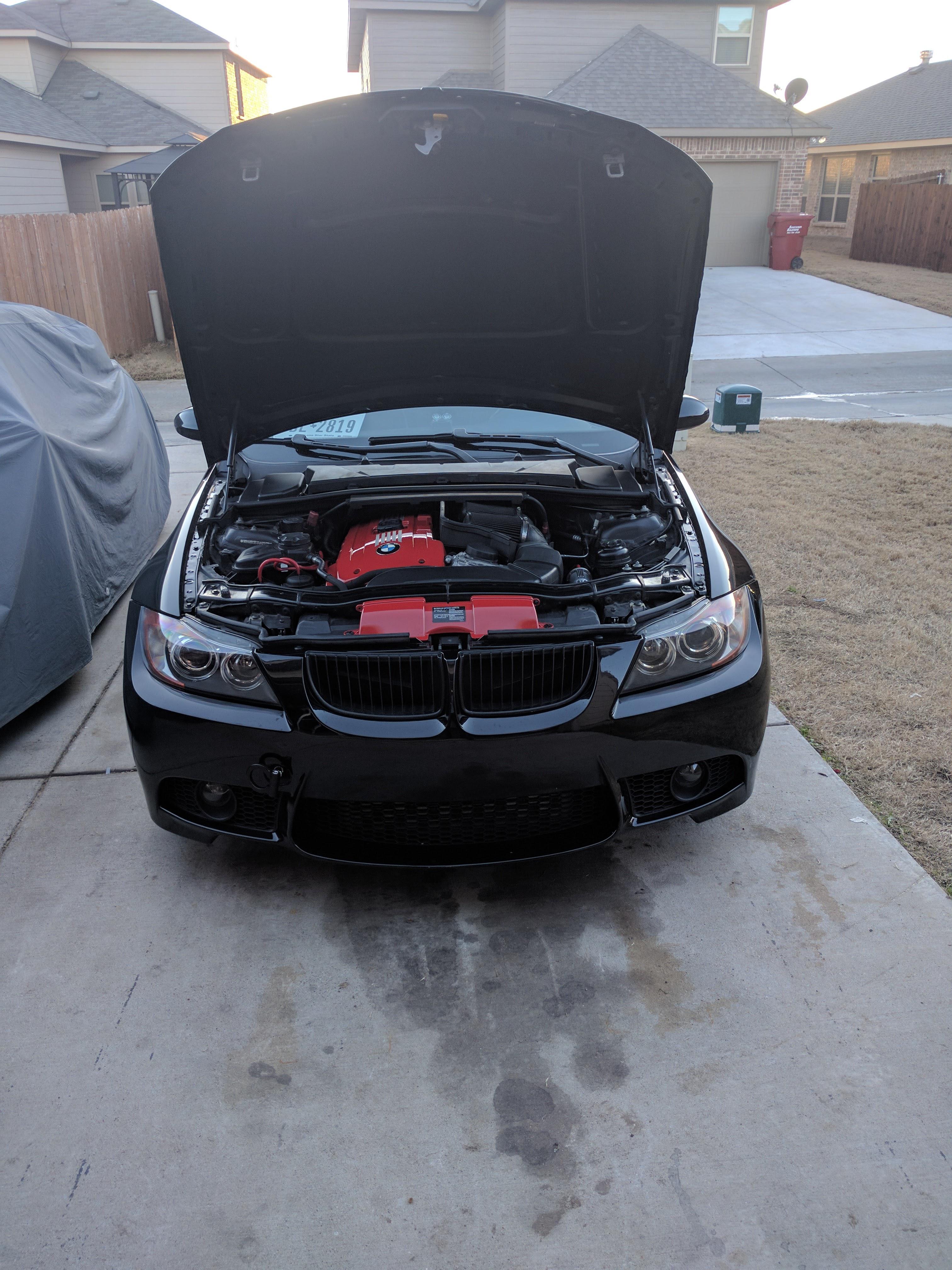 The engine bay on my E90 335i : r/E90