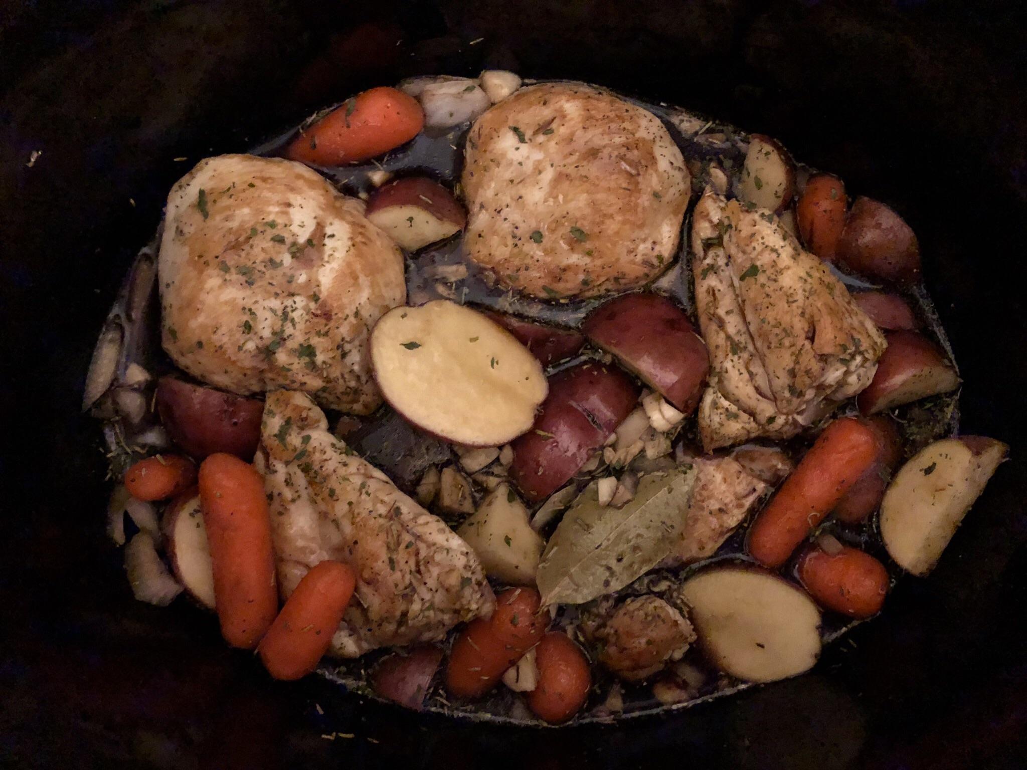 Balsamic Vinegar chicken and veggies. r/slowcooking