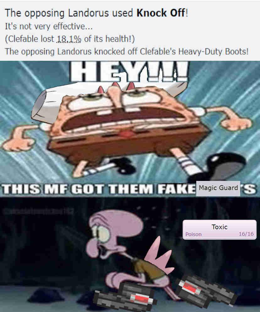 The Boots Unaware Clefable Experience (you still block rocks greatest