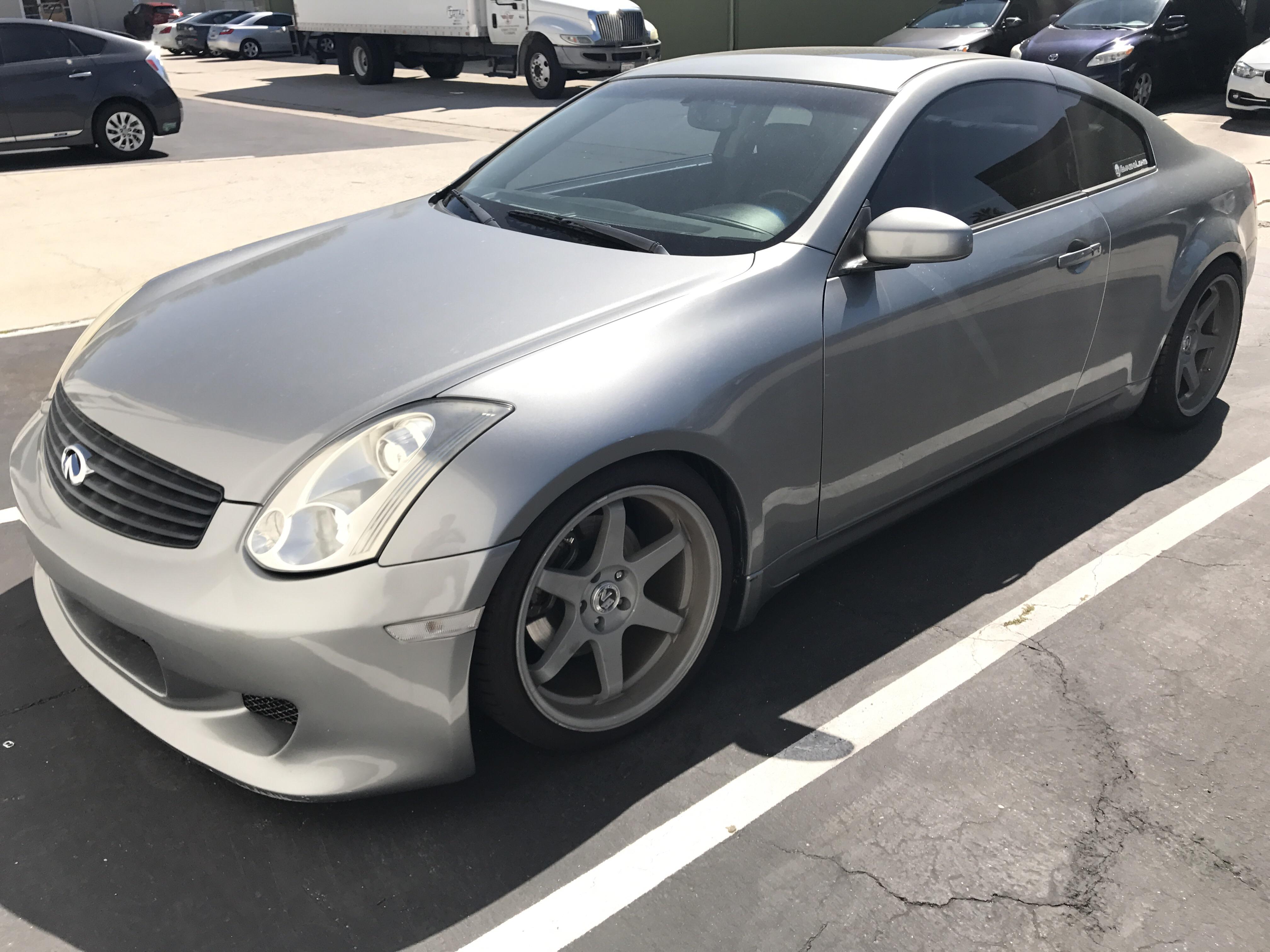 Update on my 06 G35, finally finalizing everything and bringing this