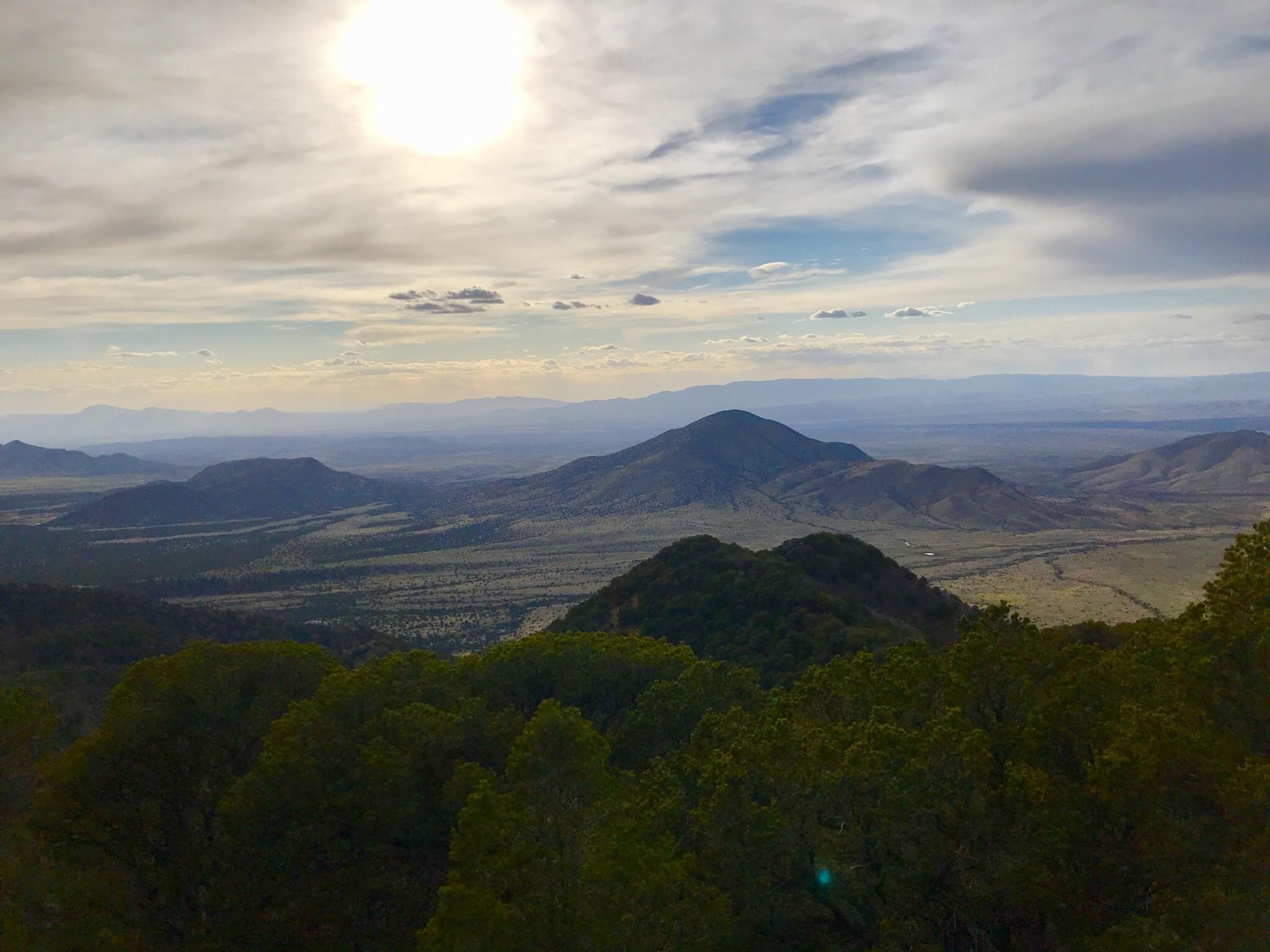 Oak Ridge Trail, White Mountain Wilderness in Lincoln National Forest near Ruidoso, New Mexico