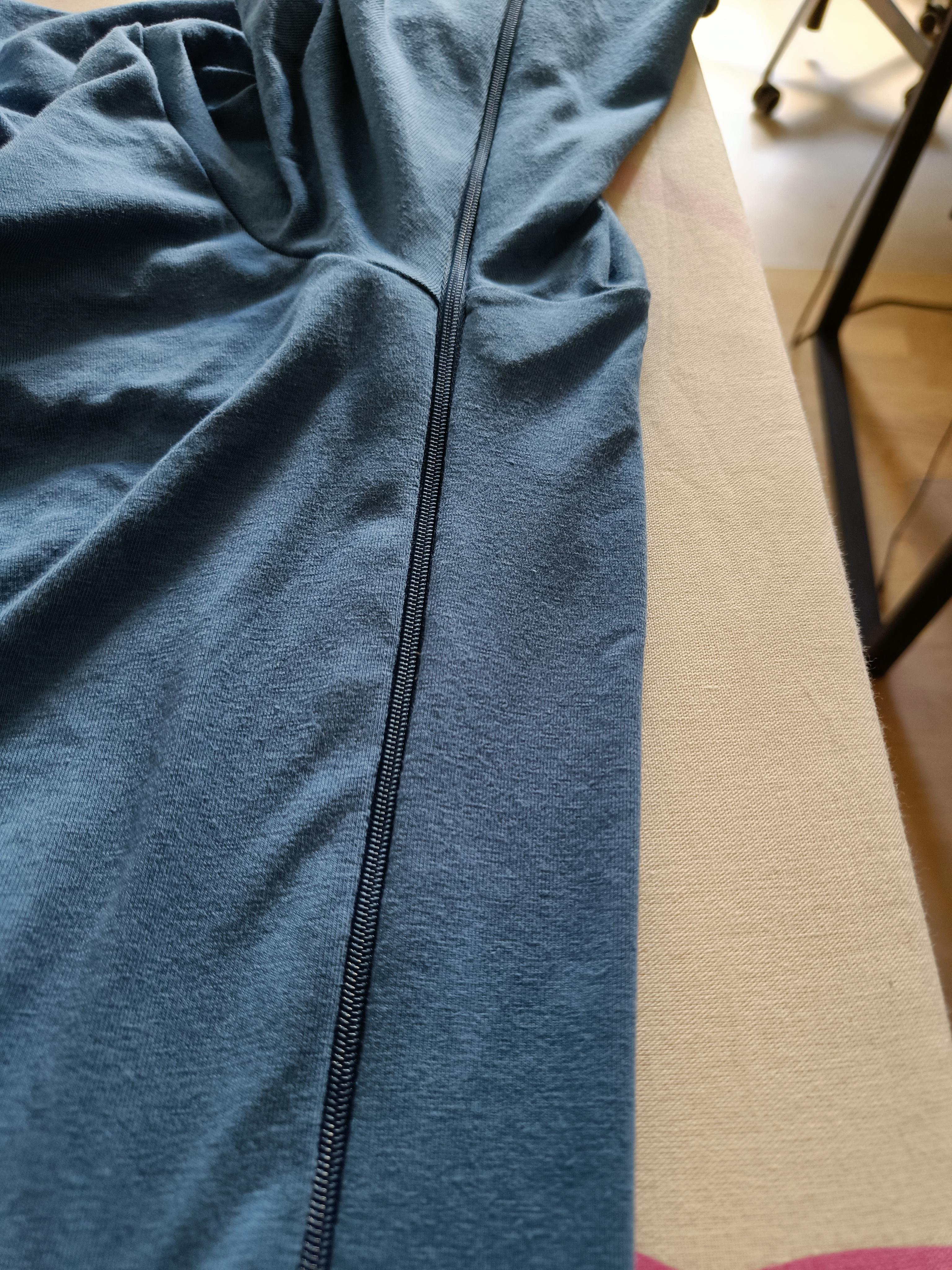 I've inserted a zipper in bamboo jersey with an overlock. On the first