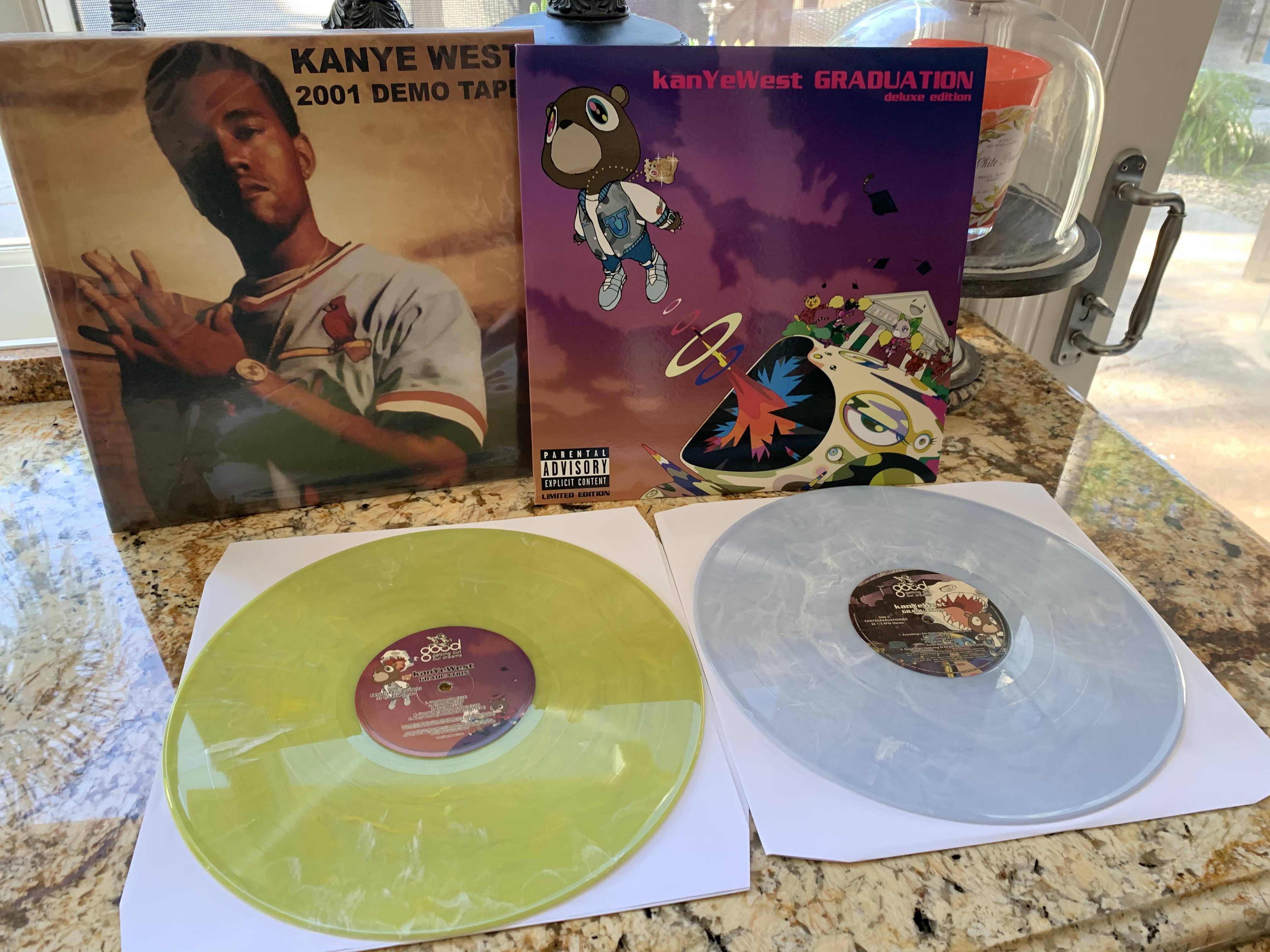 有名な Kanye West Graduation Vinyl 願いの壁紙