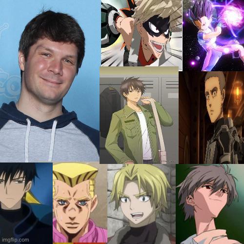 Happy birthday Clifford Chapin the English voice of Bakugo and Cabba DevilArtemis
