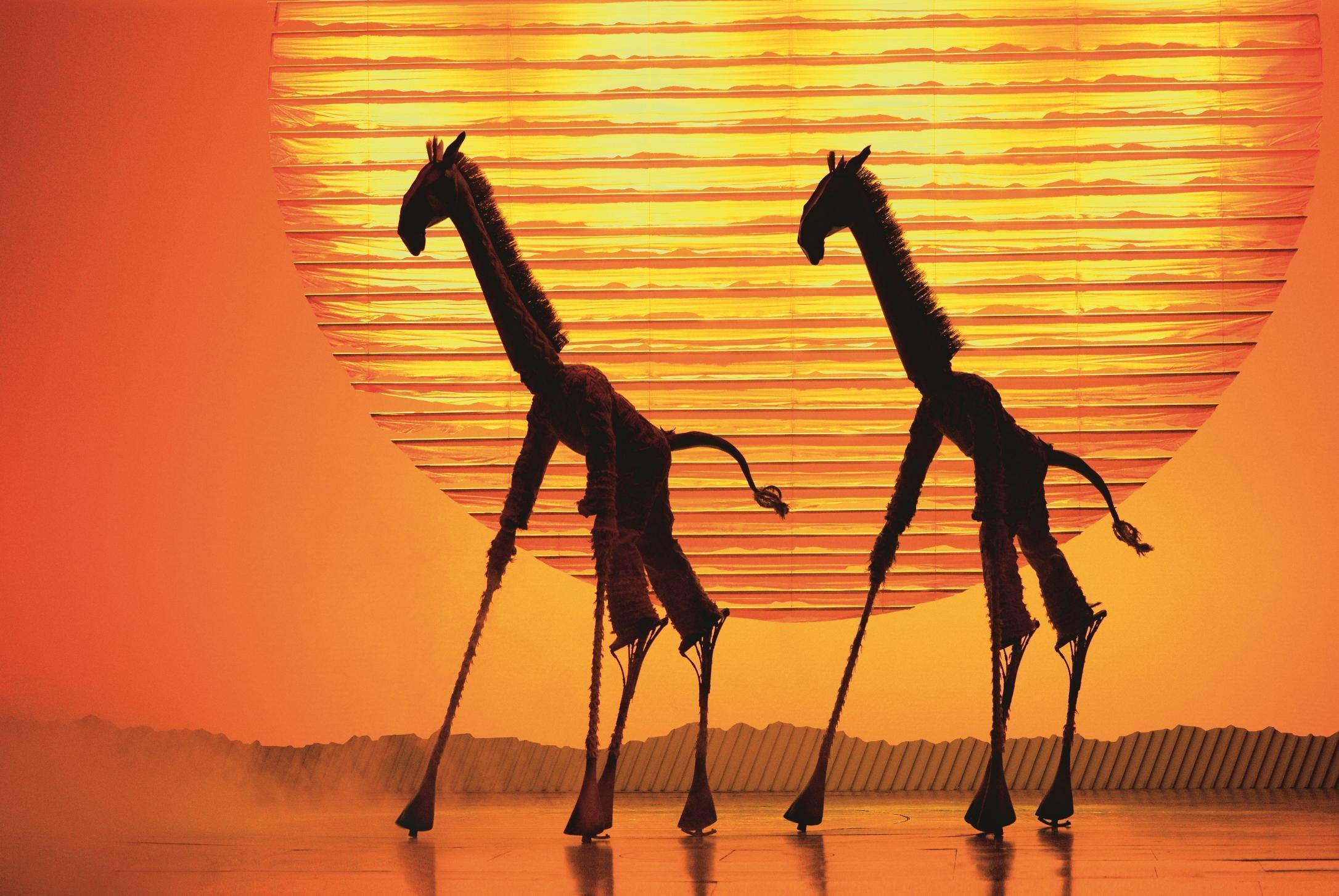 can’t believe they used real giraffes in the lion king play r
