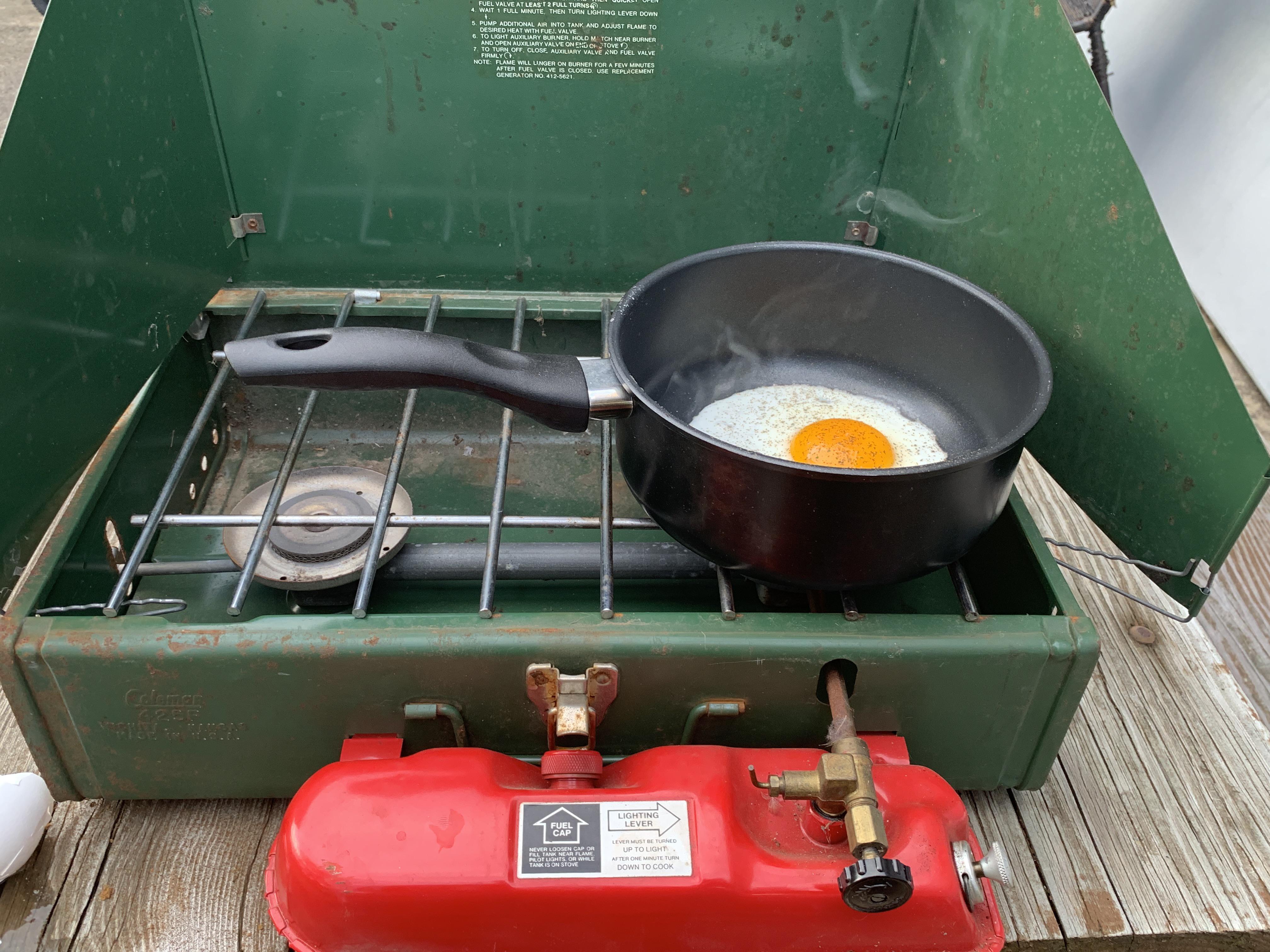 Picked up this vintage camp stove for FREE! Works perfectly just needs