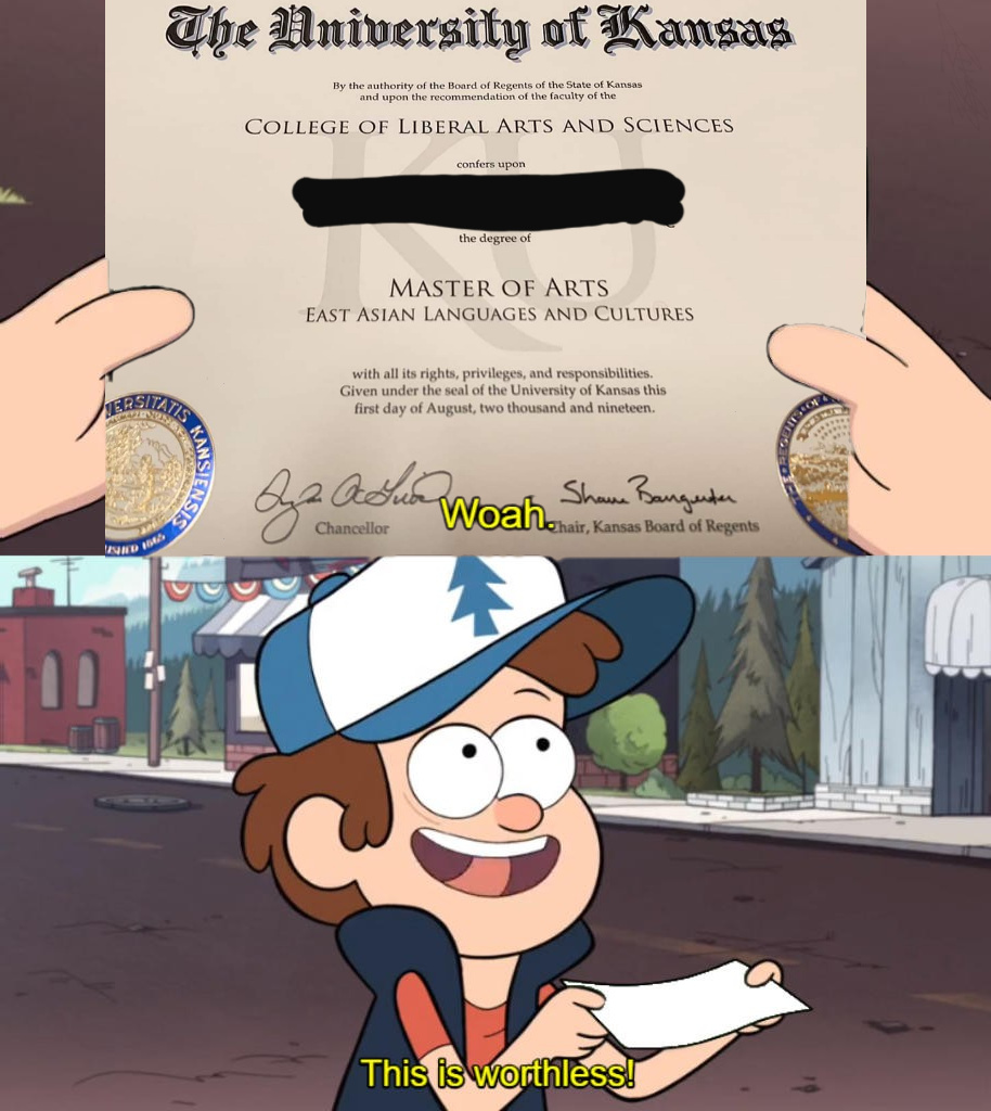 Liberal arts degrees r/dankmemes