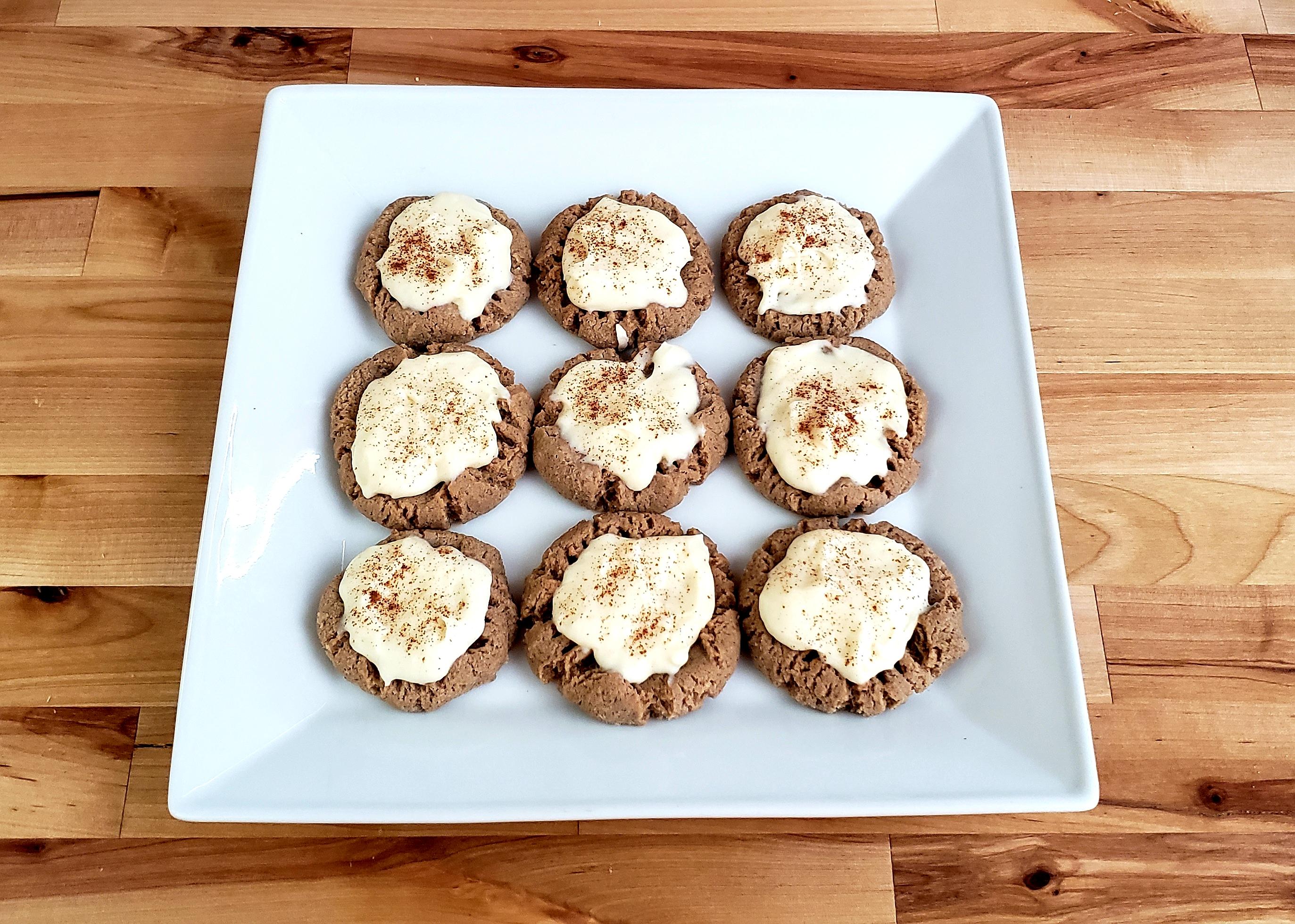 Keto Cinnamon Cookies with Cream Cheese Frosting! r/Keto_Food