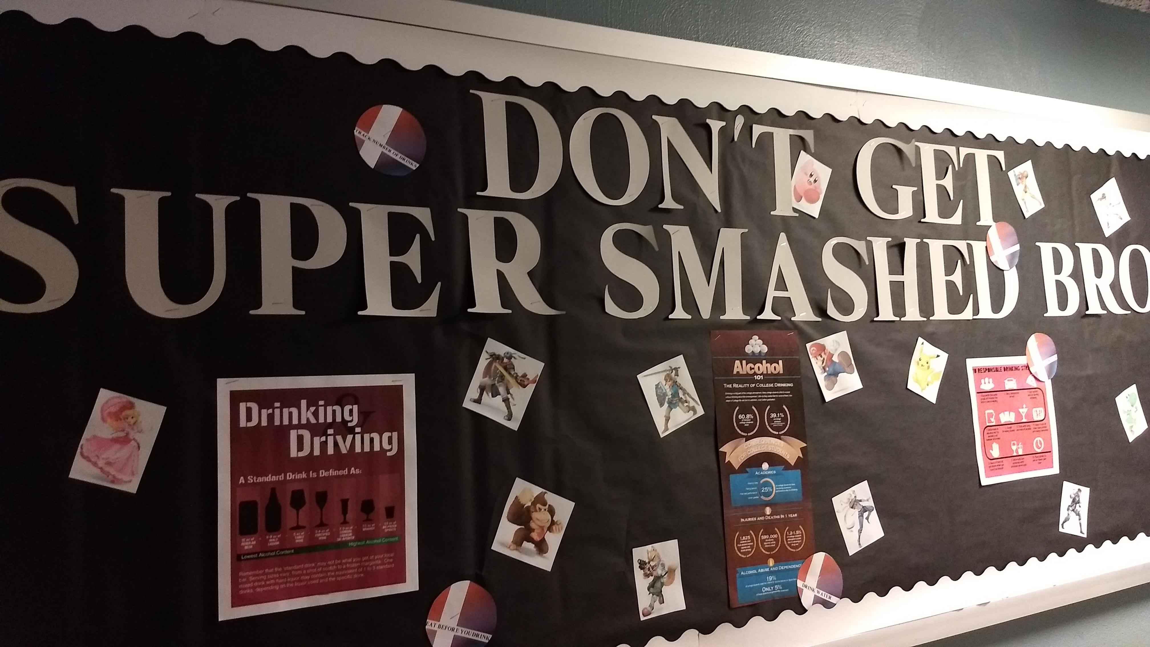 Posted up on my dorms bulletin board, courtesy of my Residence