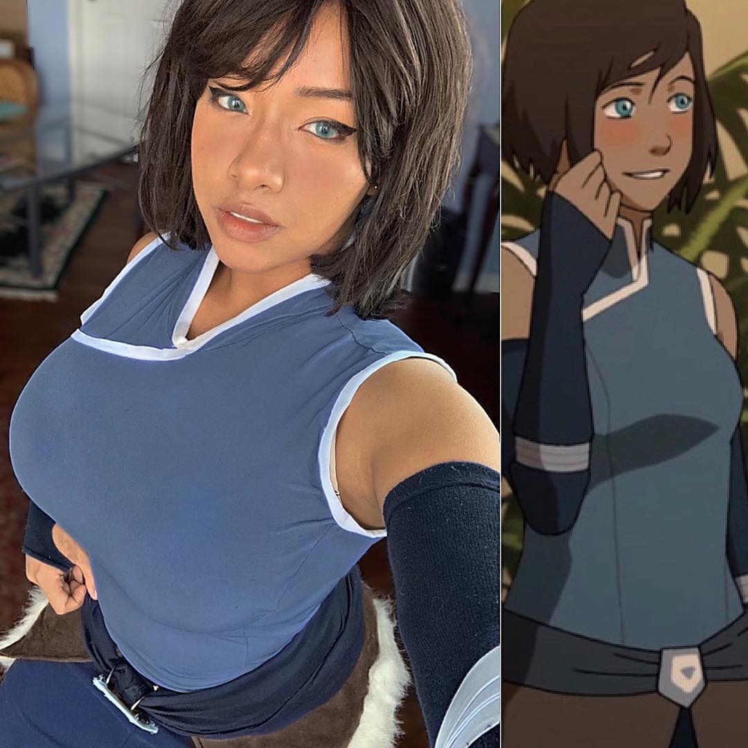 UniqueSora as Avatar Korra : cosplaygirls
