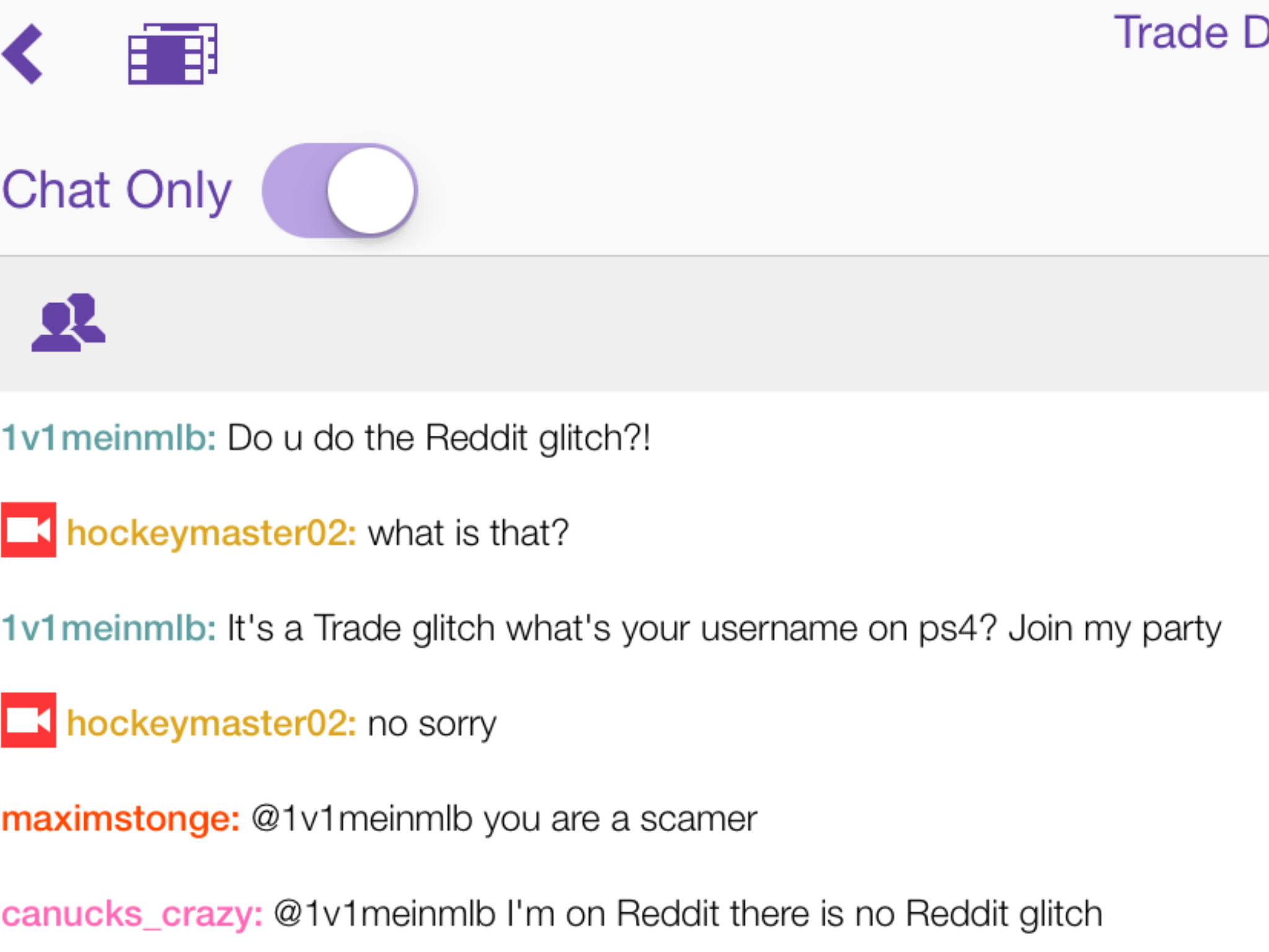Why wasn't I told about the 'Reddit Glitch'? r/NHLHUT