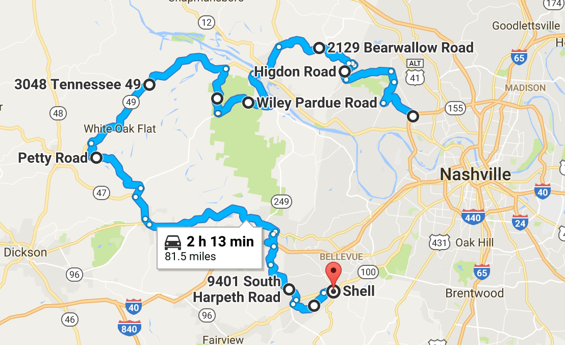 [Nashville] Sept. 10. Sunday Drive. r/BMW