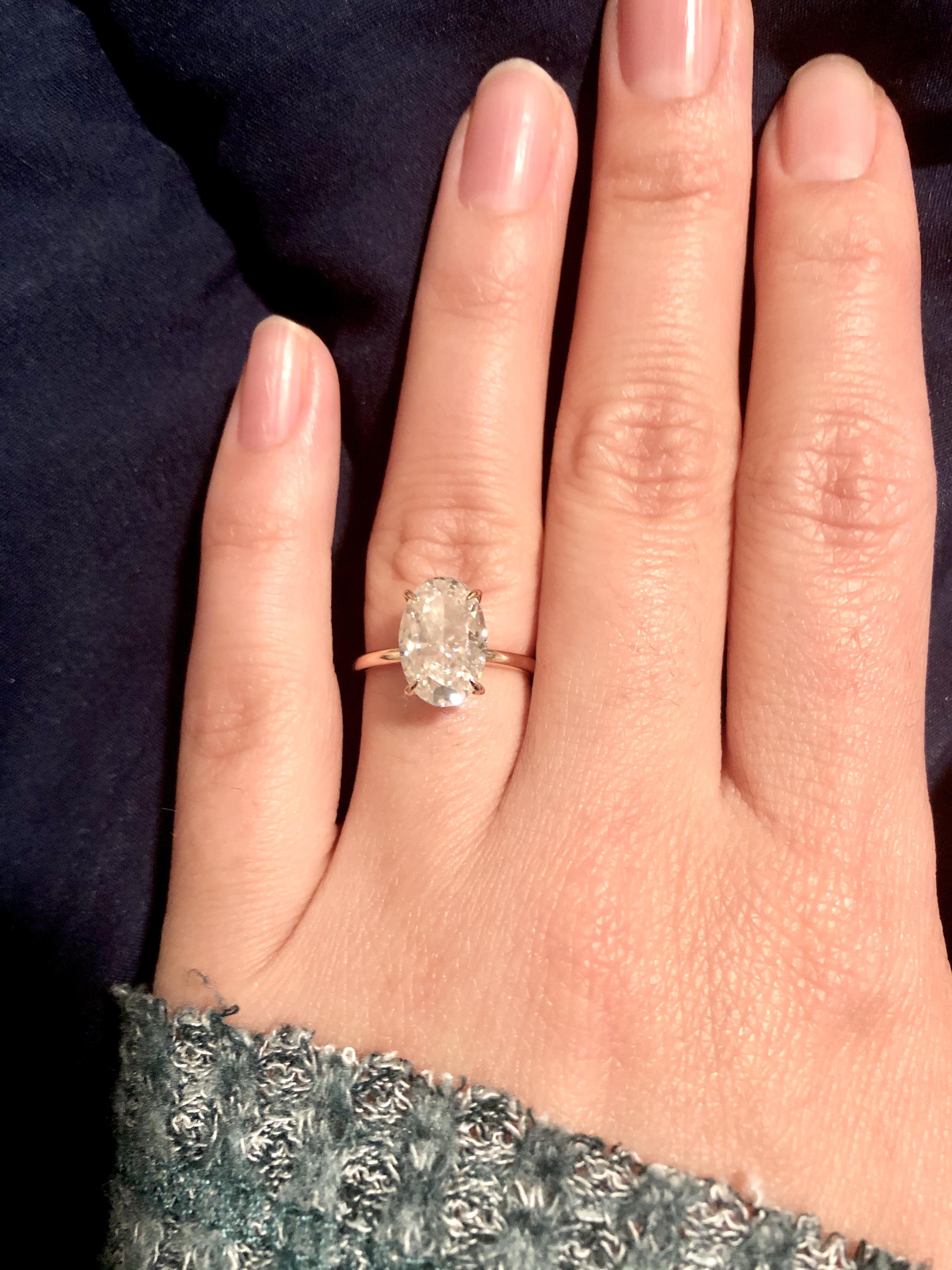 Hi all! Need help finding a wedding band that will go well with my